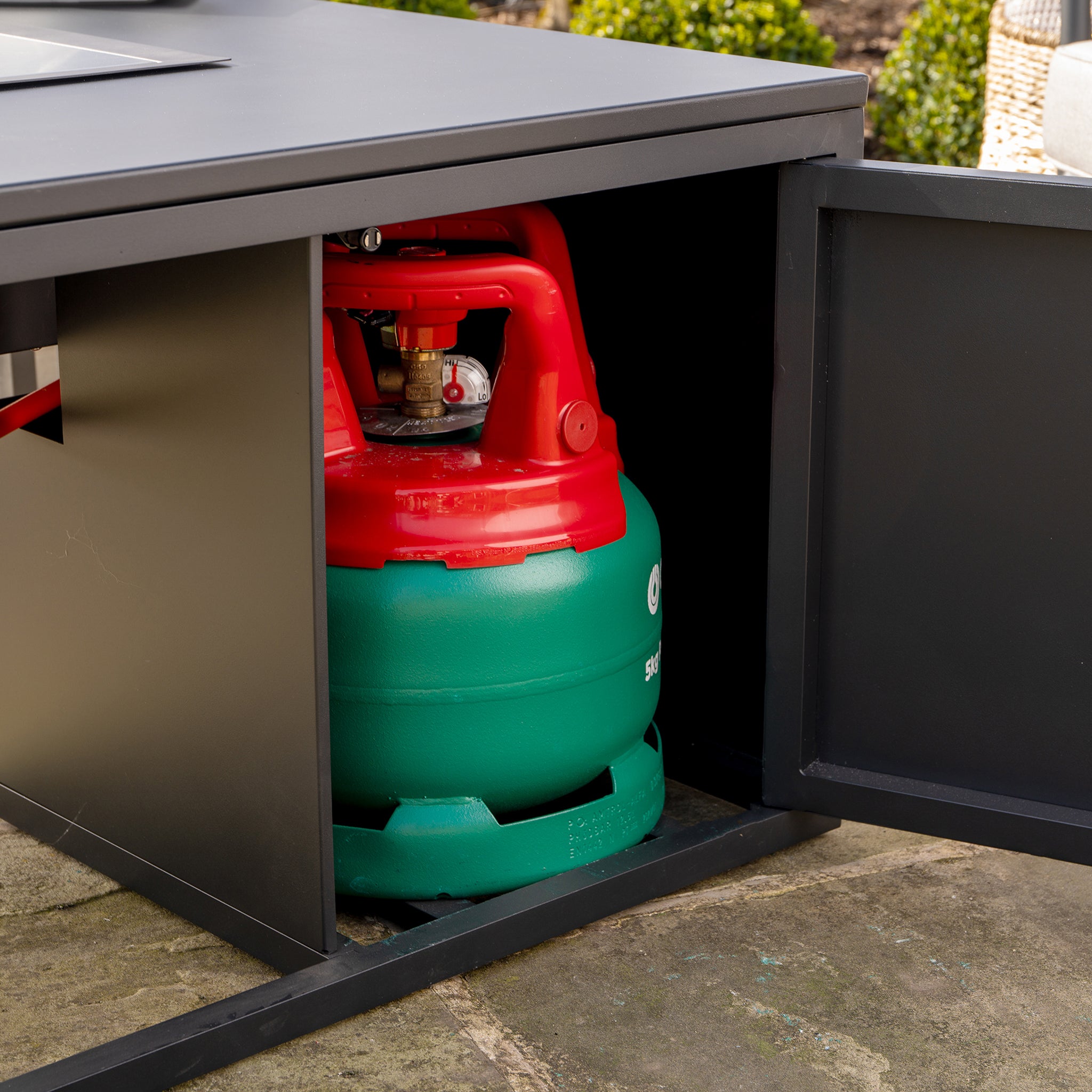 Cosiloft 100 Black and Grey Fire Pit Table