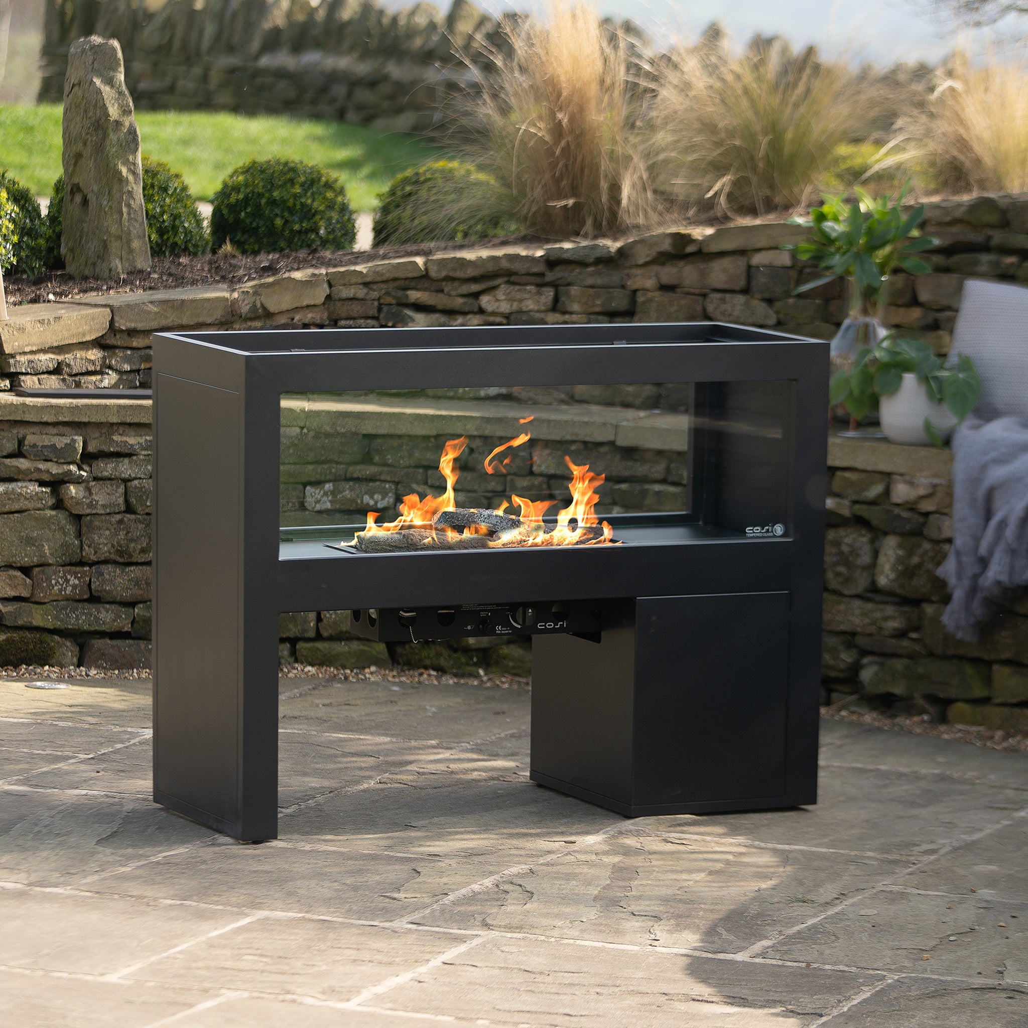 Cosivista 120 Black Fire Pit