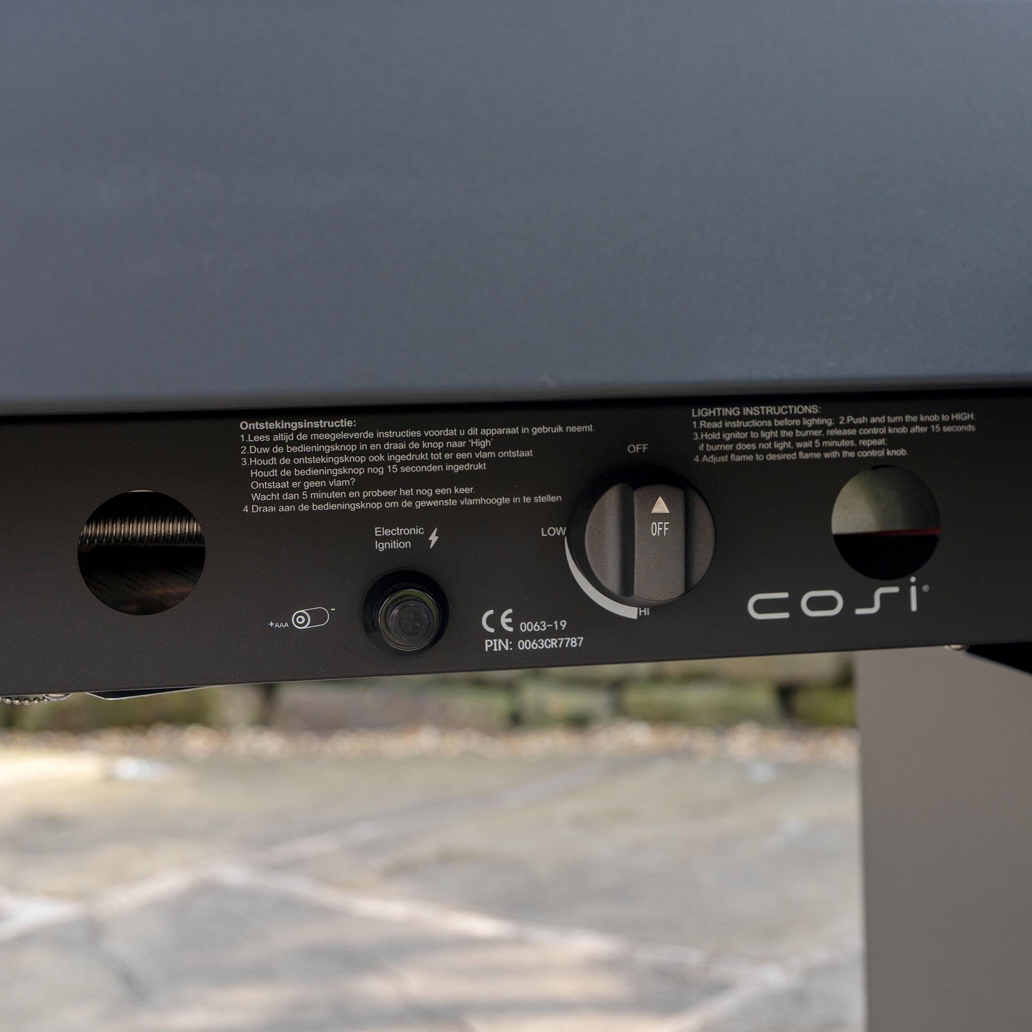 Cosivista 120 Black Fire Pit