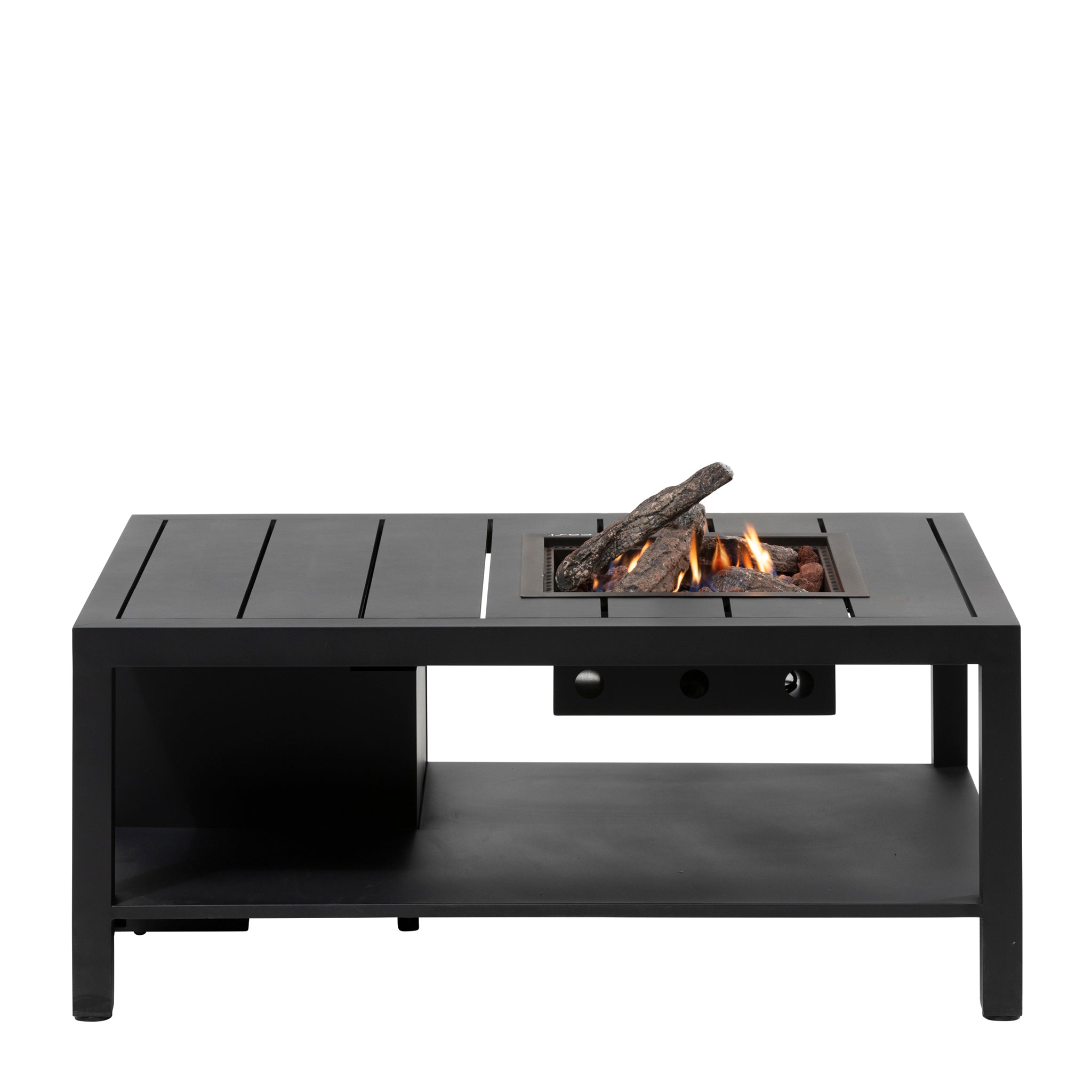 Cosiflow 120 Rectangular Anthracite Firepit Table