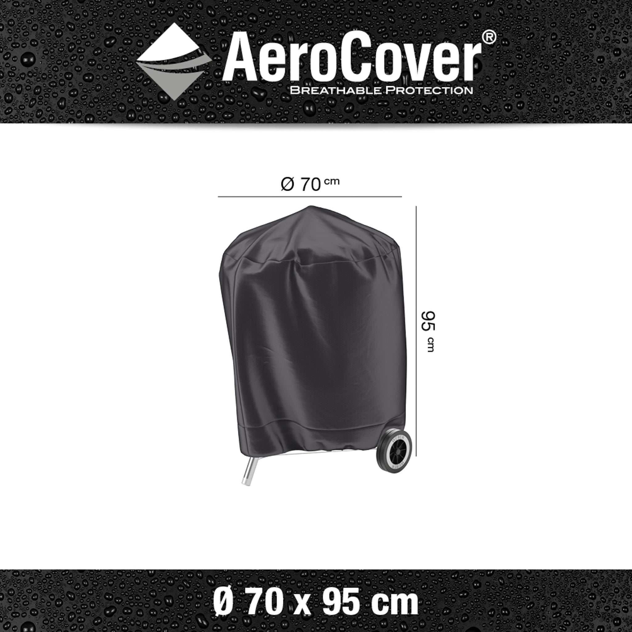 AeroCover - Barbecue Kettle Round Cover 70 x 95cm high