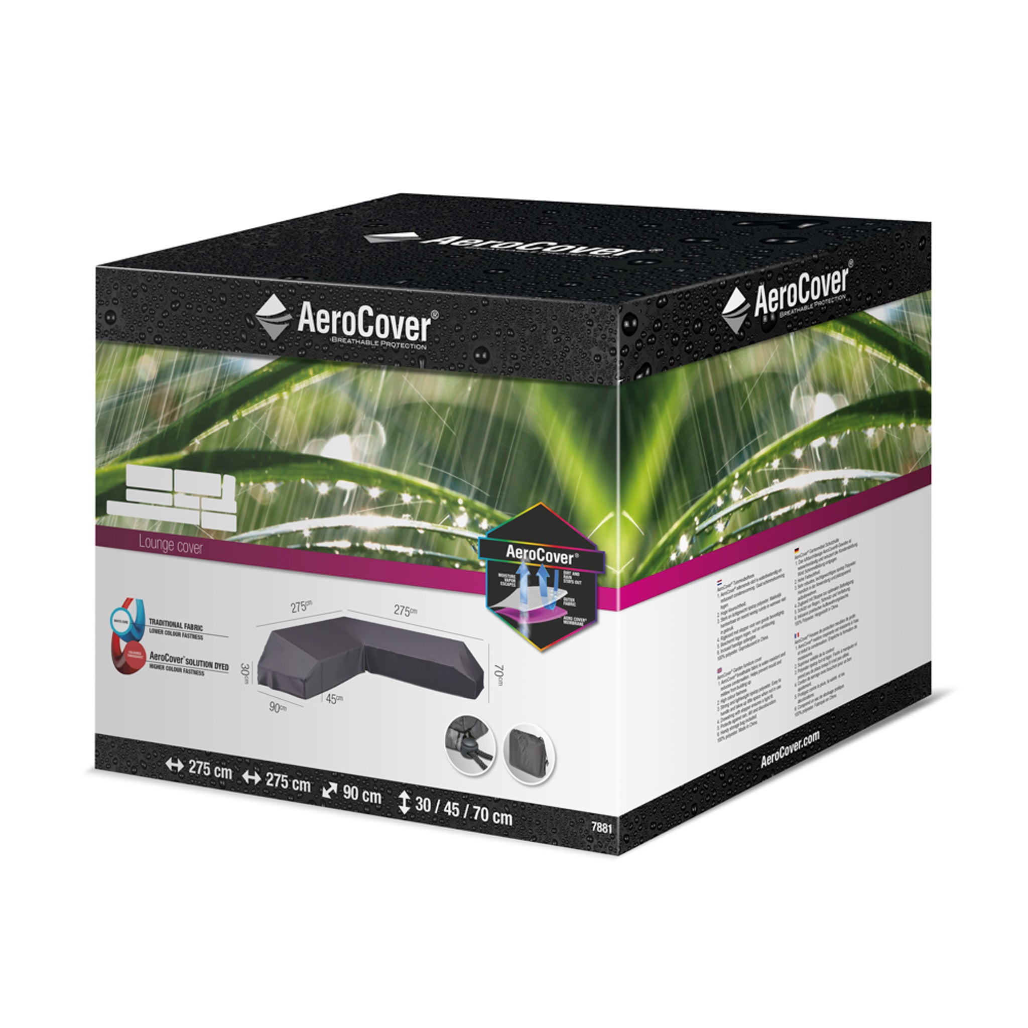 AeroCover - Platform Cover 275x275x90xH30/45/70cm high