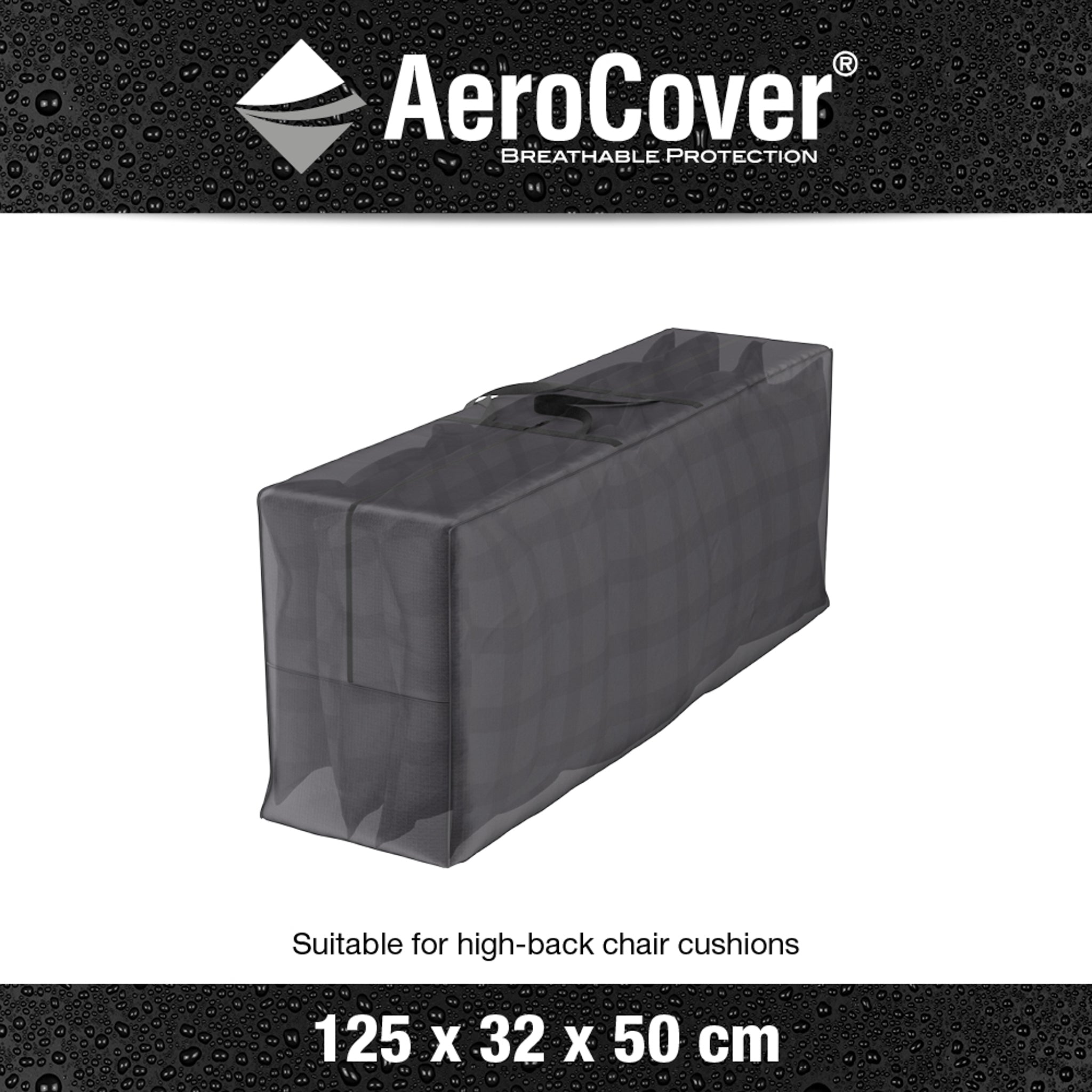 AeroCover - Cushion Bag 125 x 32 x 50cm high