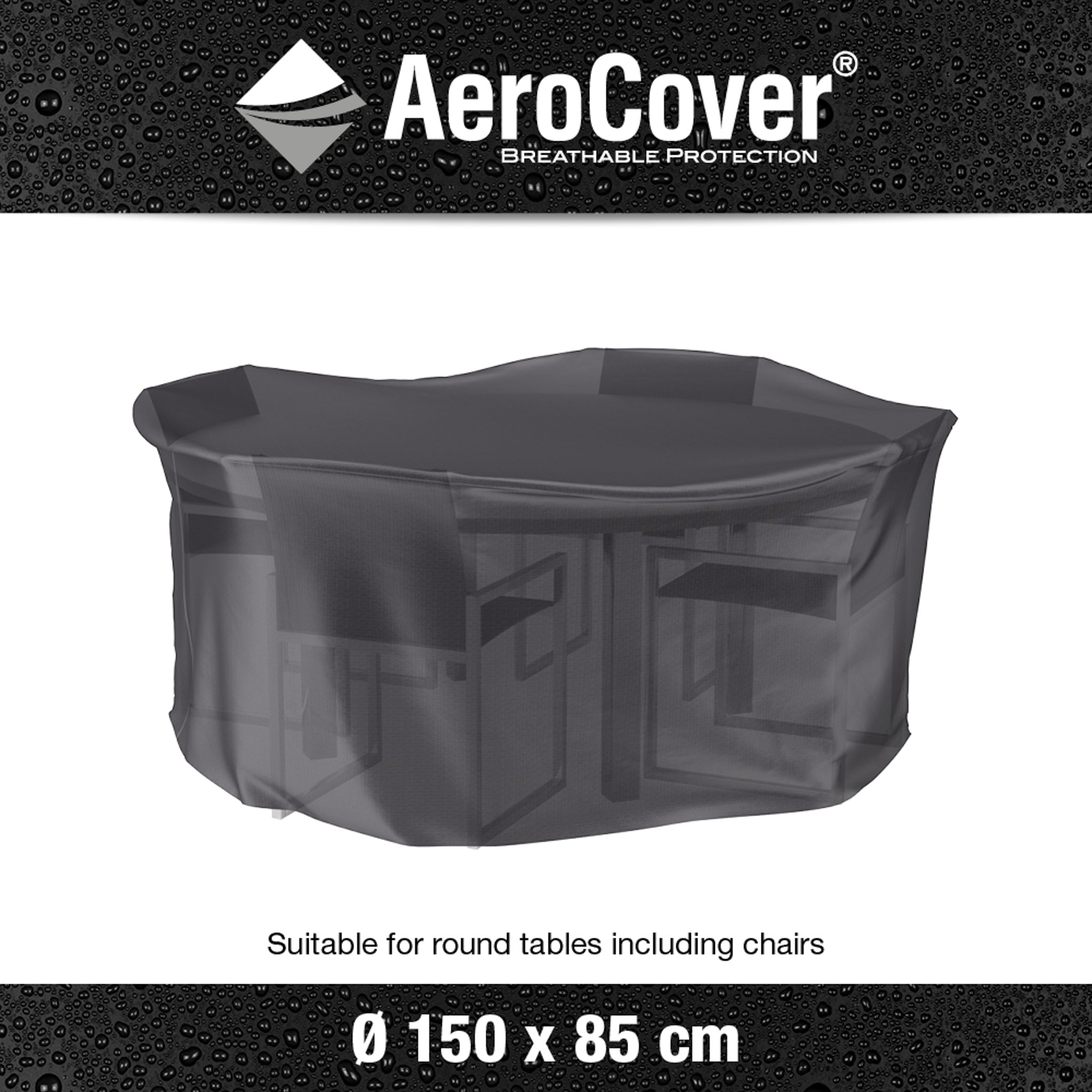 AeroCover - Garden Set Round Cover 150 x 85cm high