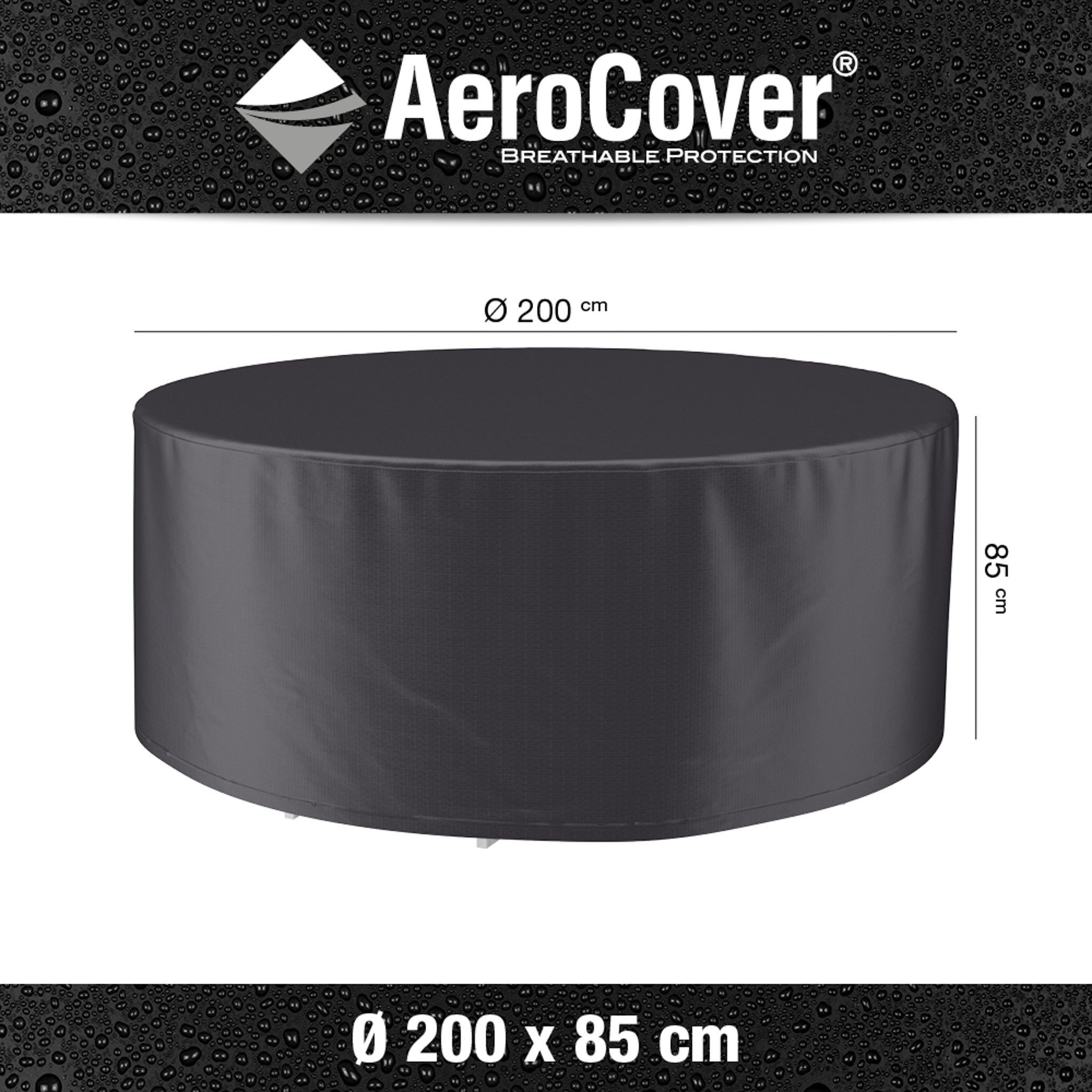 AeroCover - Garden Set Round Cover 200 x 85cm high