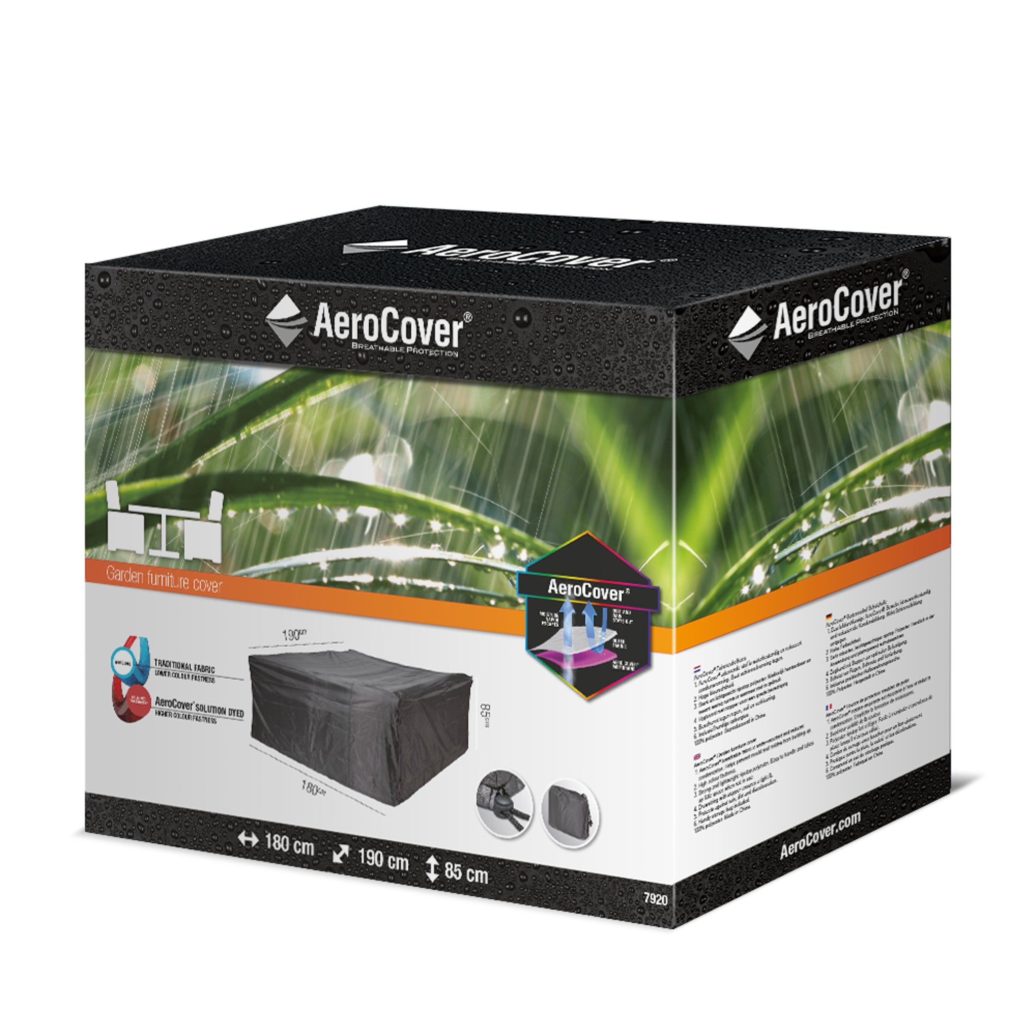 AeroCover - Garden Set Oblong Cover 180x190x85cm high