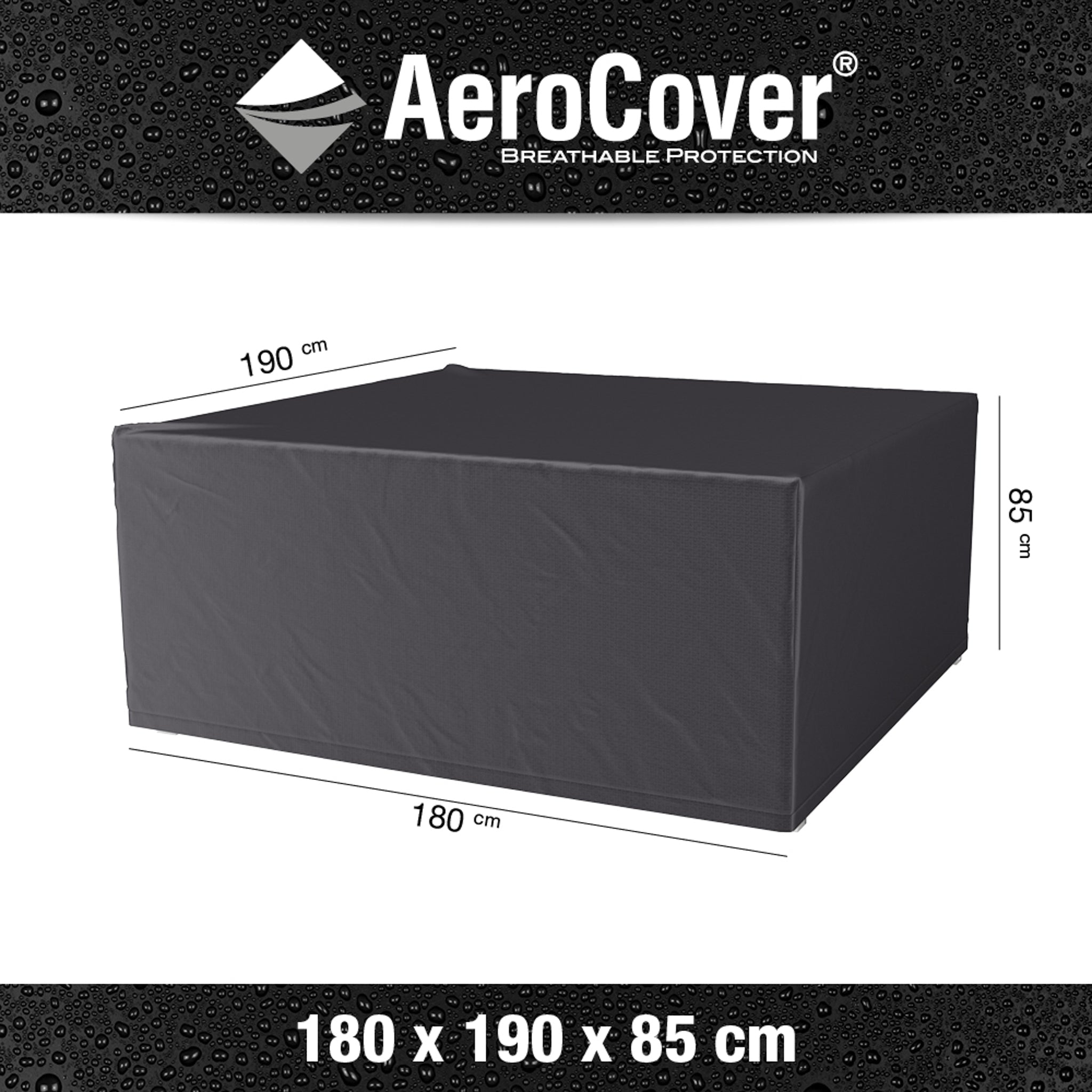 AeroCover - Garden Set Oblong Cover 180x190x85cm high