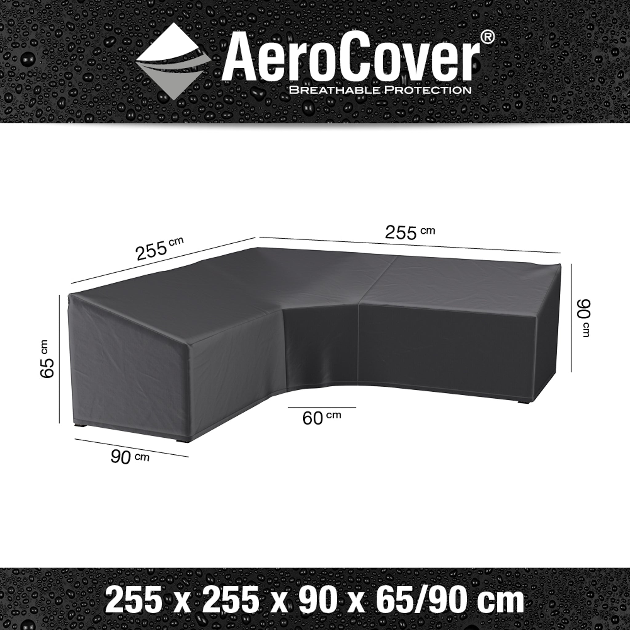 AeroCover - Trapeeze Lounge Set Cover 255 x 255 x 90 x 65 x 90cm