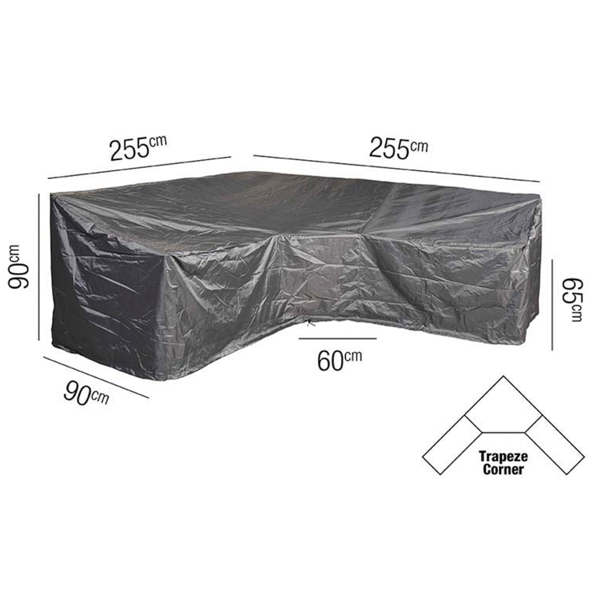 AeroCover - Trapeeze Lounge Set Cover 255 x 255 x 90 x 65 x 90cm