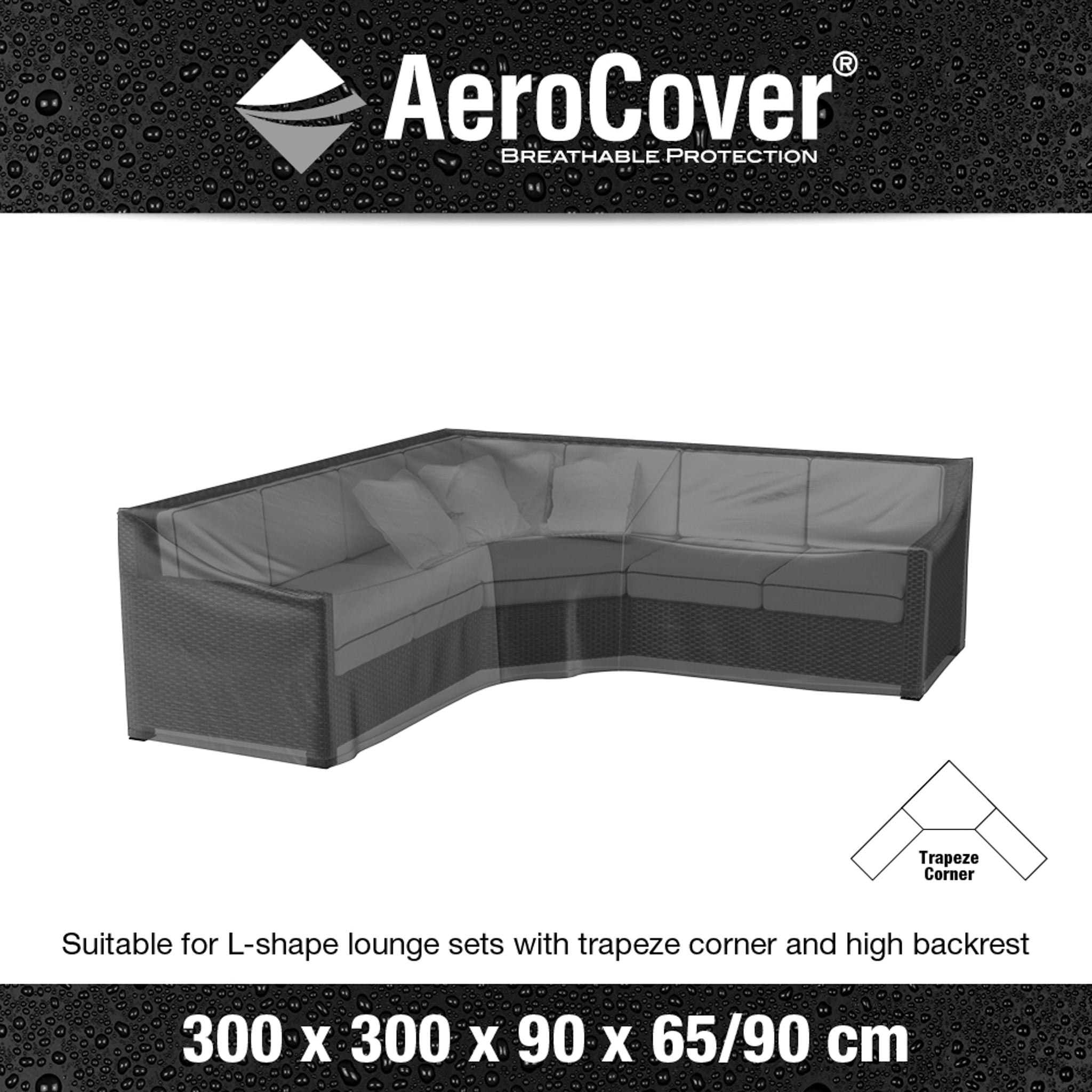 AeroCover - Trapeeze Lounge Set Cover 300 x 300 x 90 x 65/90cm