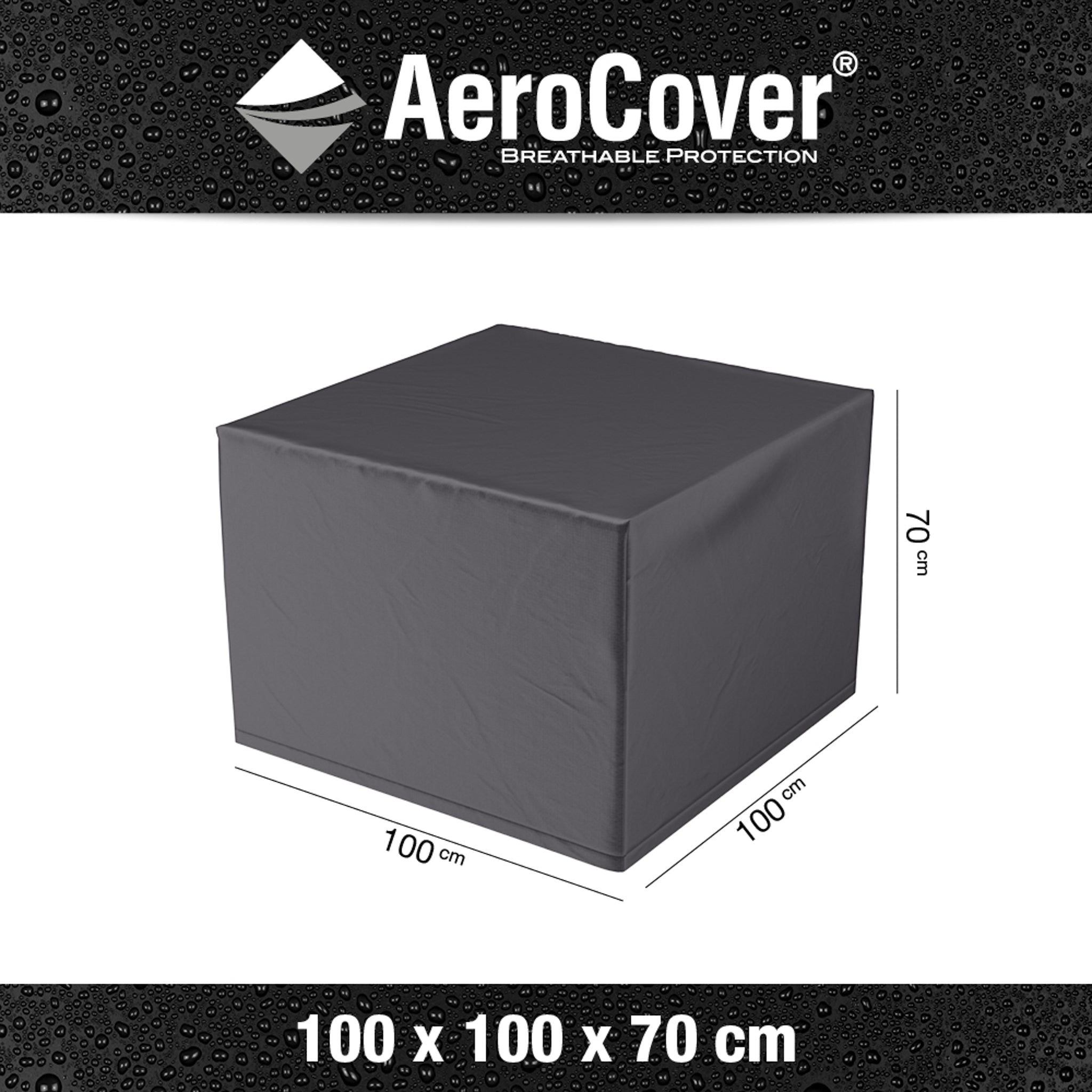 AeroCover - Lounge Chair Cover 100 x 100 x 70cm high