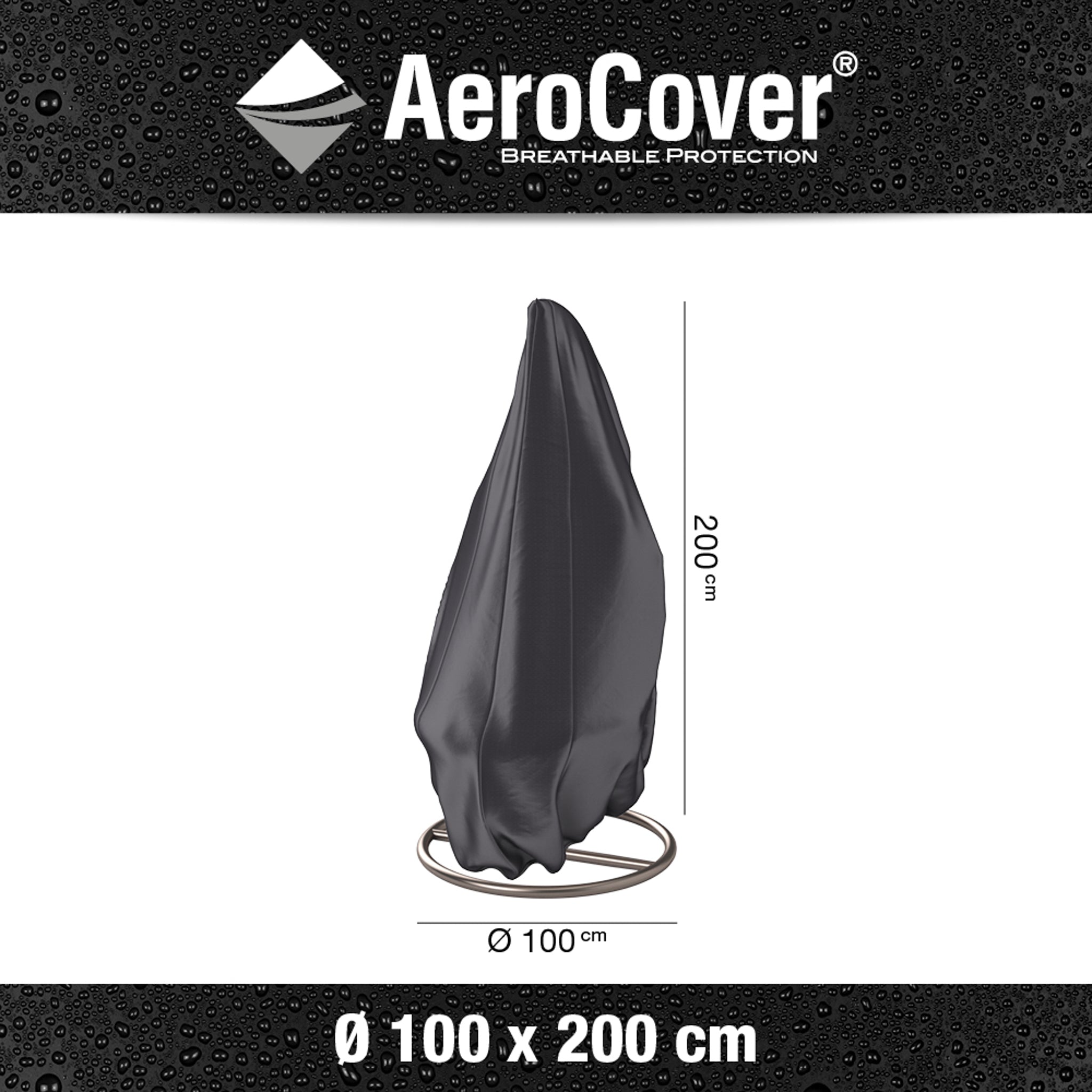 AeroCover - Hanging Chair Round Cover 100x200cm high