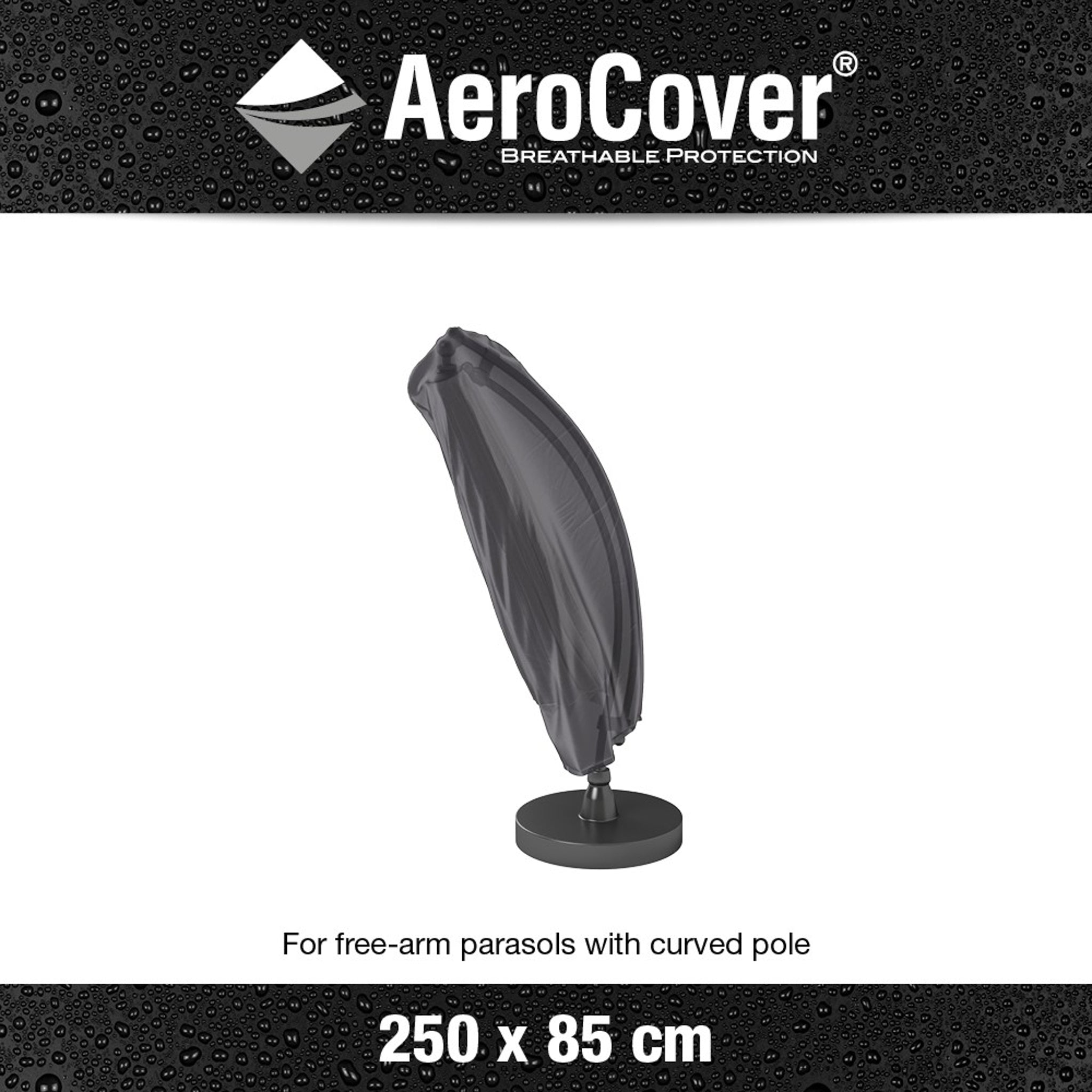 AeroCover - Free Arm Parasol Cover 250 x 85cm