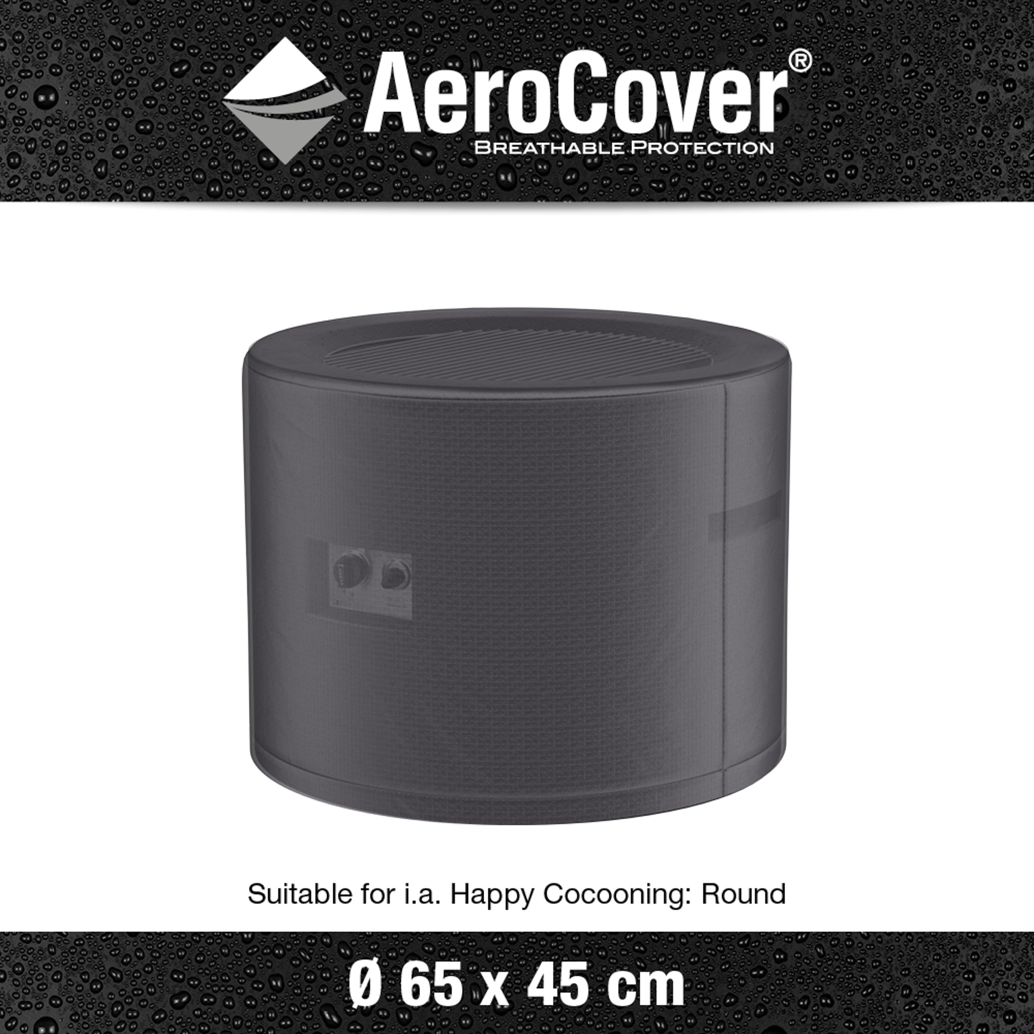 AeroCover - Firetable Round 65x45cm high