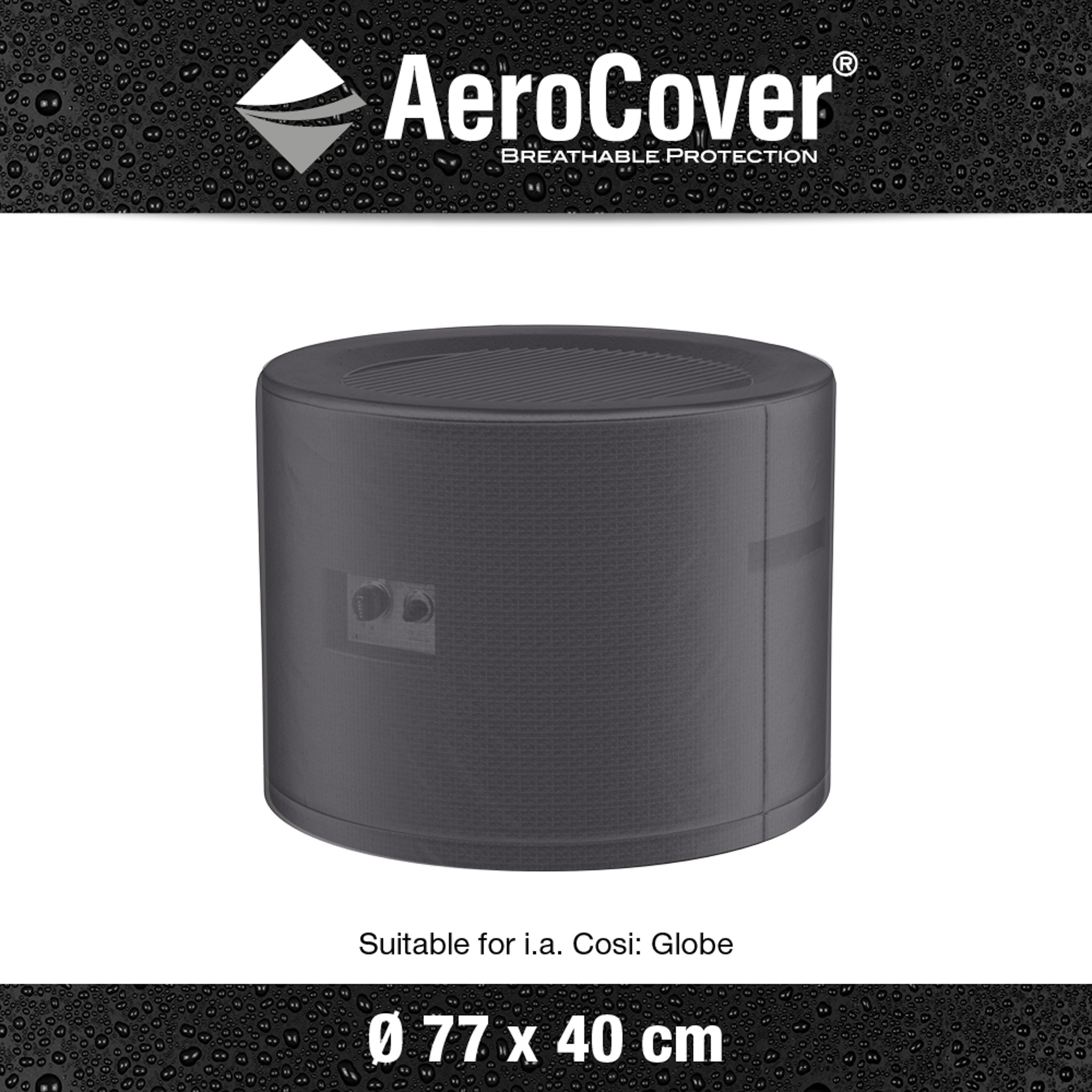 AeroCover - Firetable Round 77x40cm high