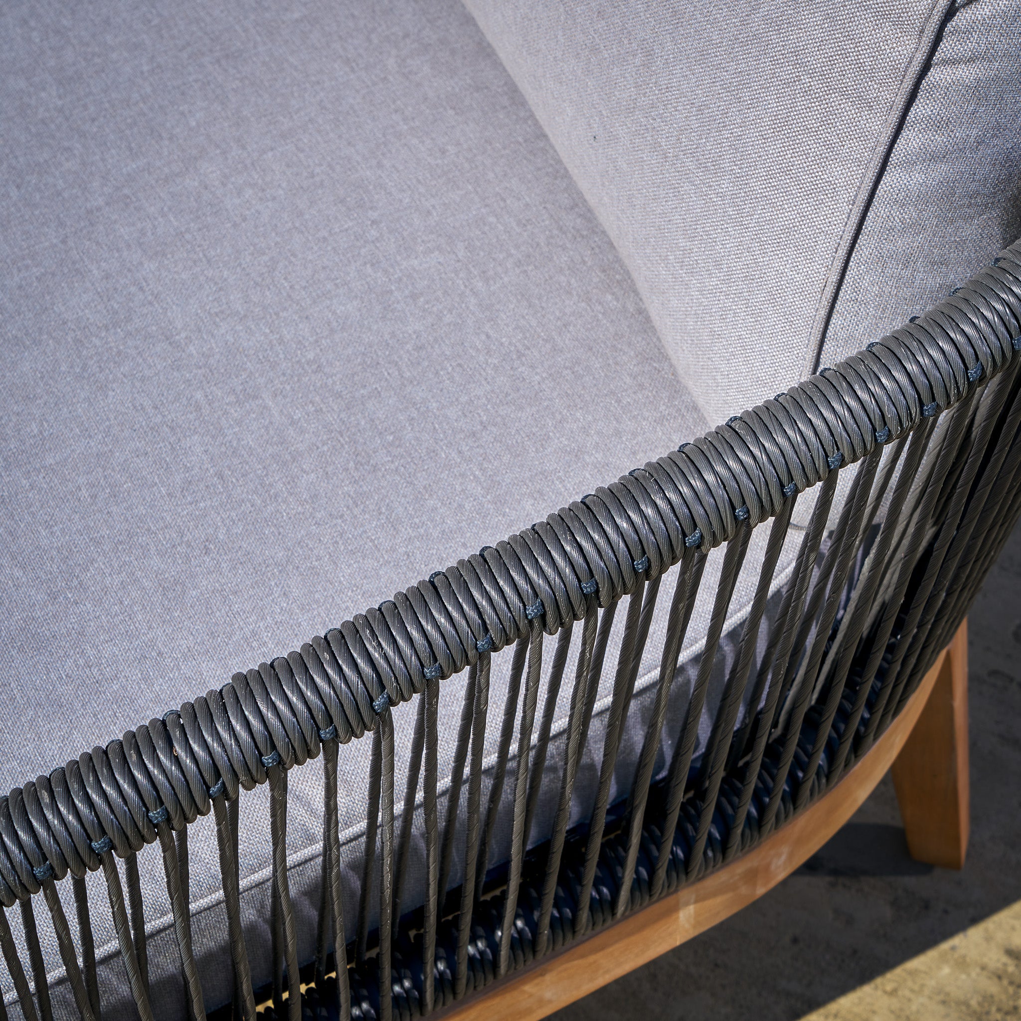 Honolulu Corner Set in Grey