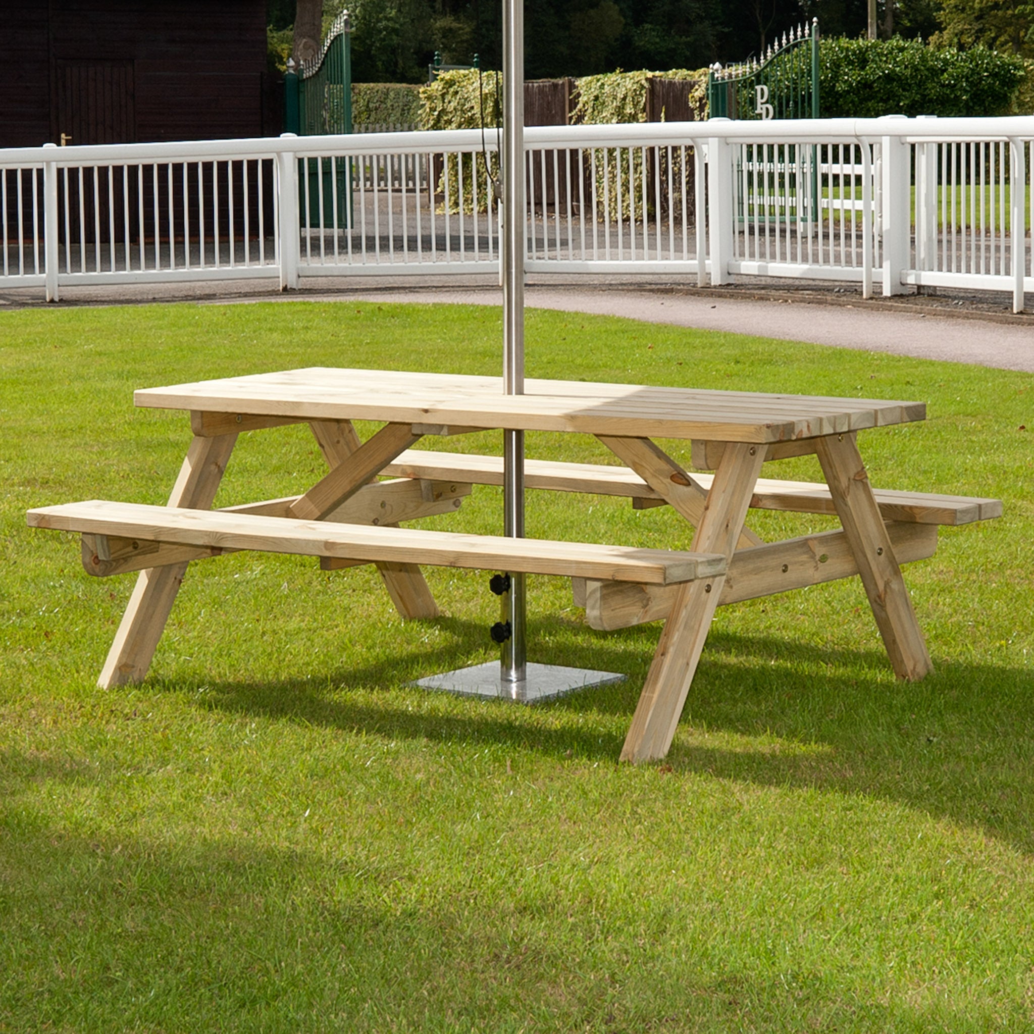 Pine Wood Woburn Picnic Table - 6ft