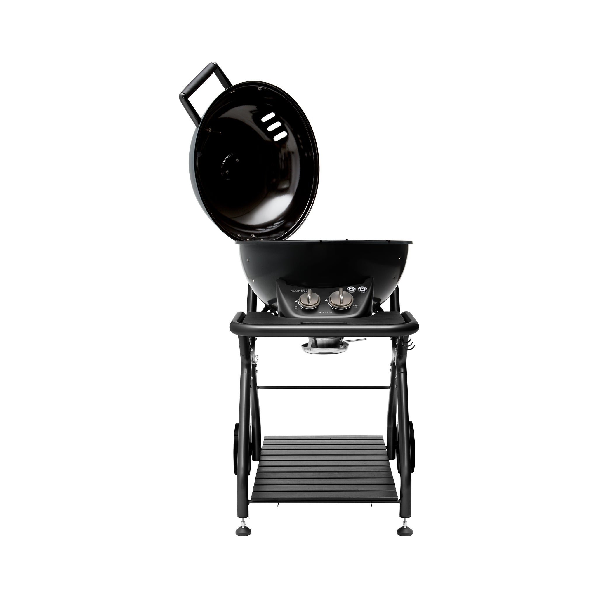 Ascona 570G All Black Edition Gas Kettle Barbecue