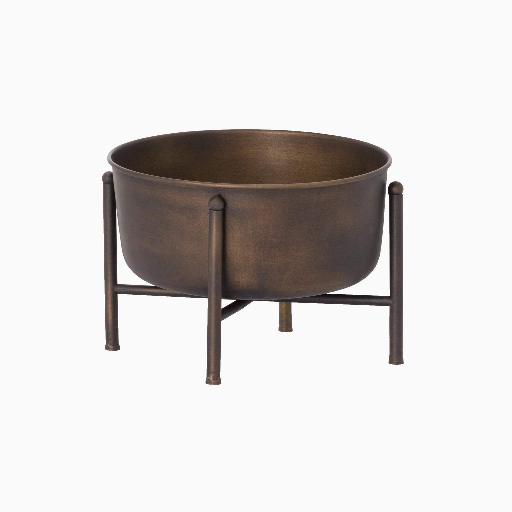 Bronze Planter On Frame