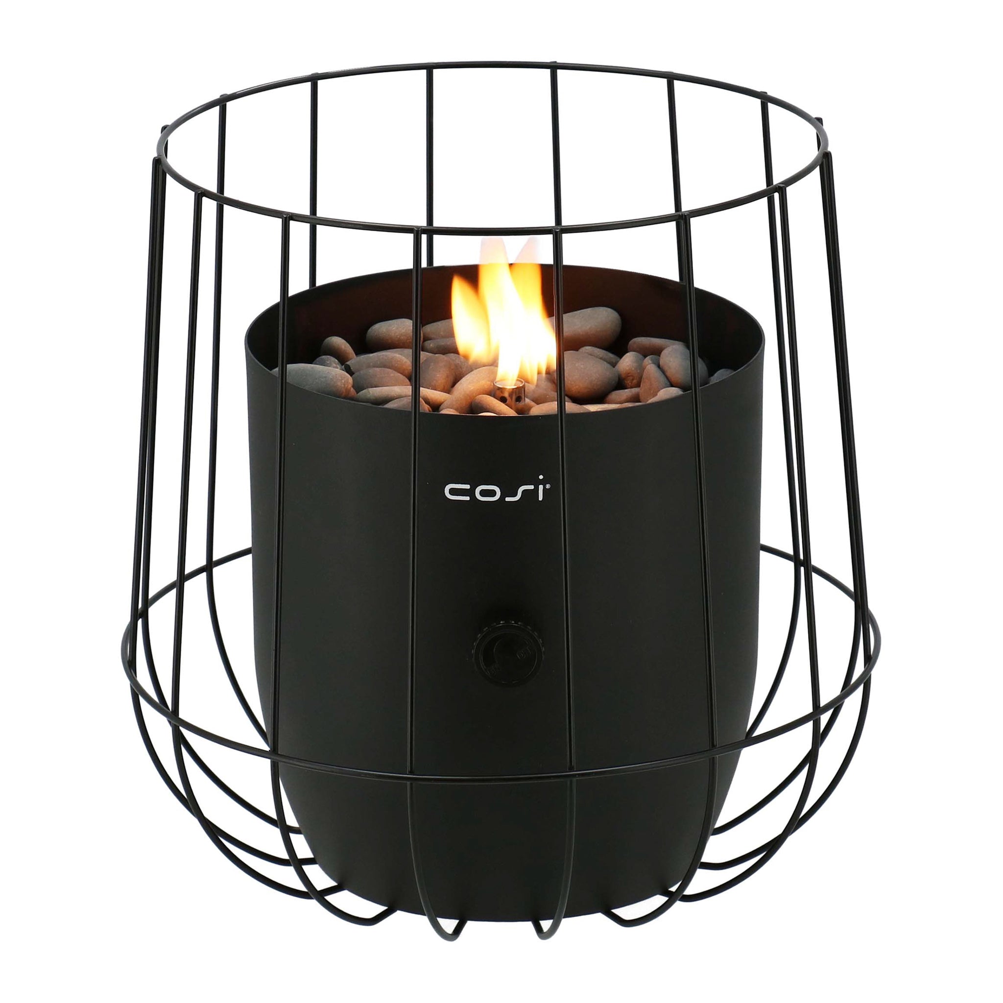 Cosiscoop Basket Lantern in Black