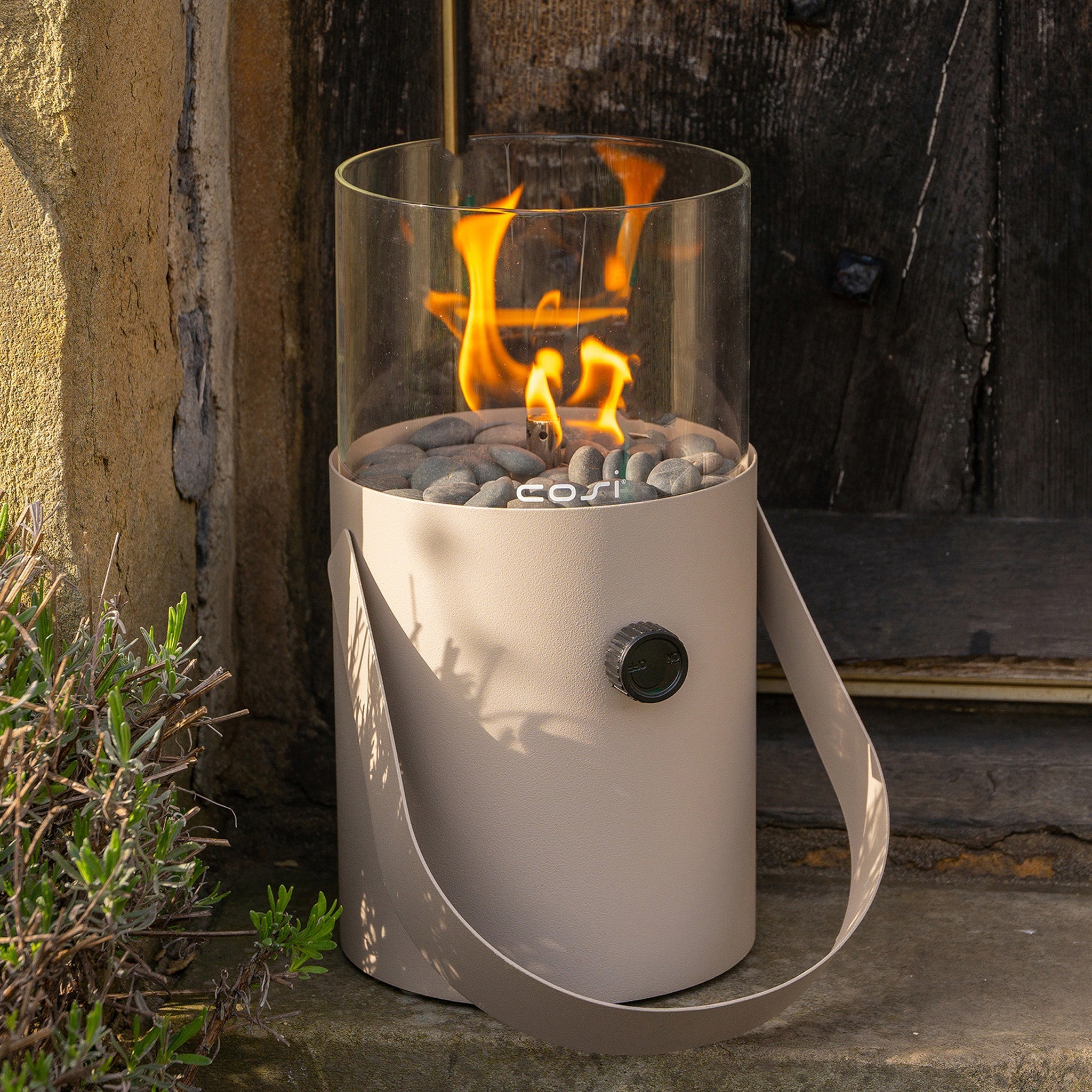 Cosiscoop Fire Lantern in Taupe