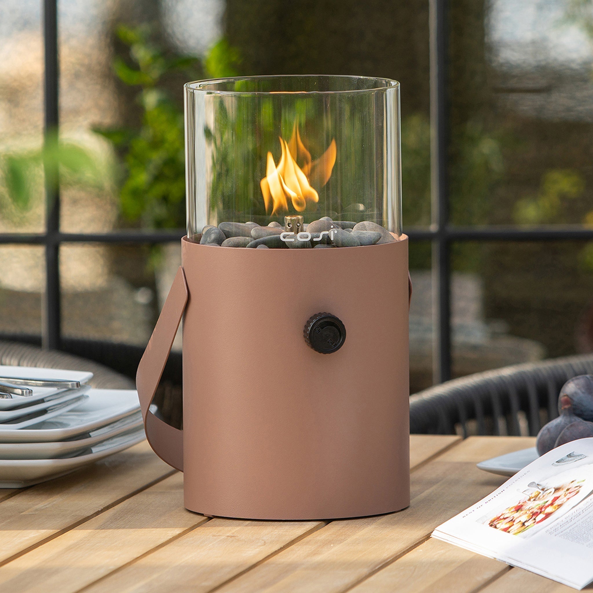 Cosiscoop Fire Lantern in Terracotta