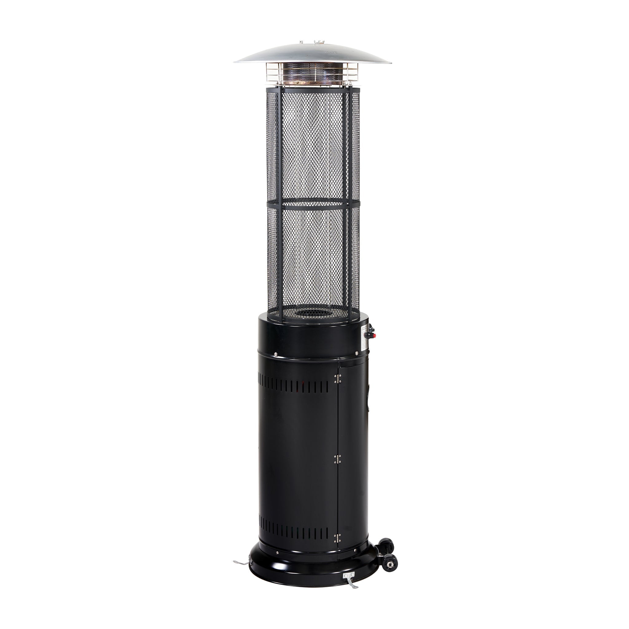 Cylinder Patio Heater in Black