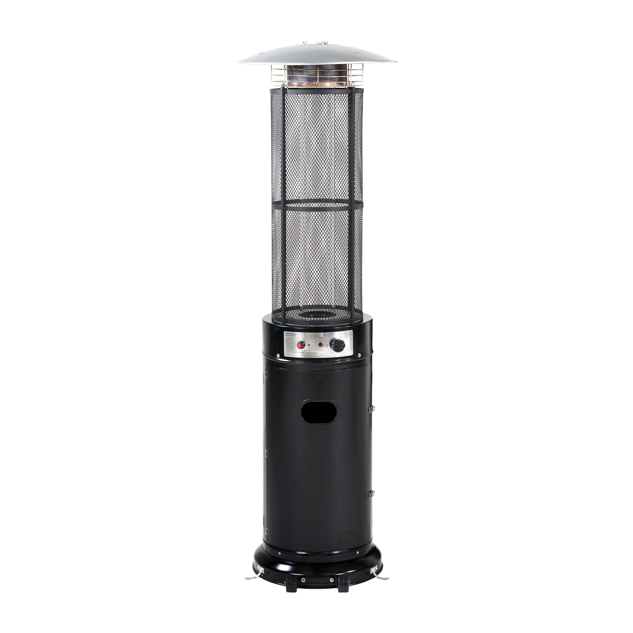 Cylinder Patio Heater in Black