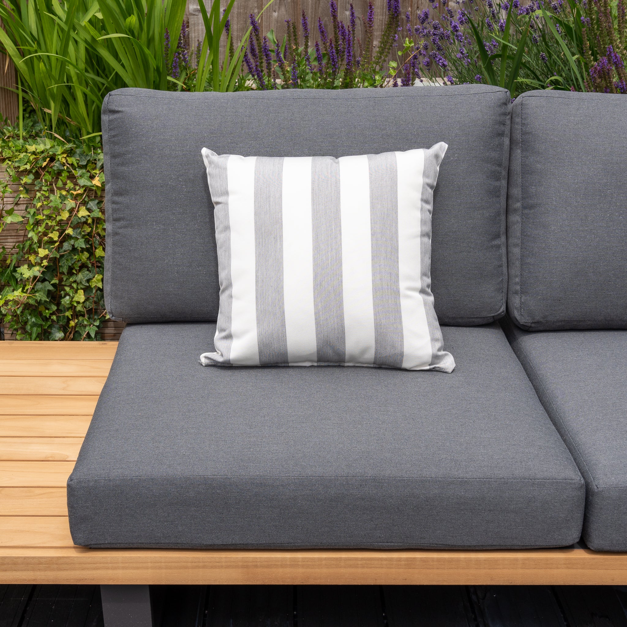 Agora Lines Piedra Medium Scatter Cushion - 45cm x 45cm