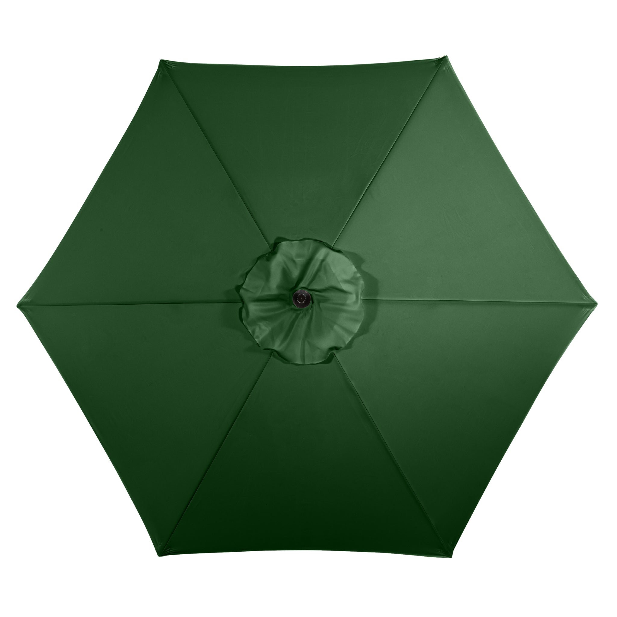 Triton 2.5m Round Aluminium Parasol in Green