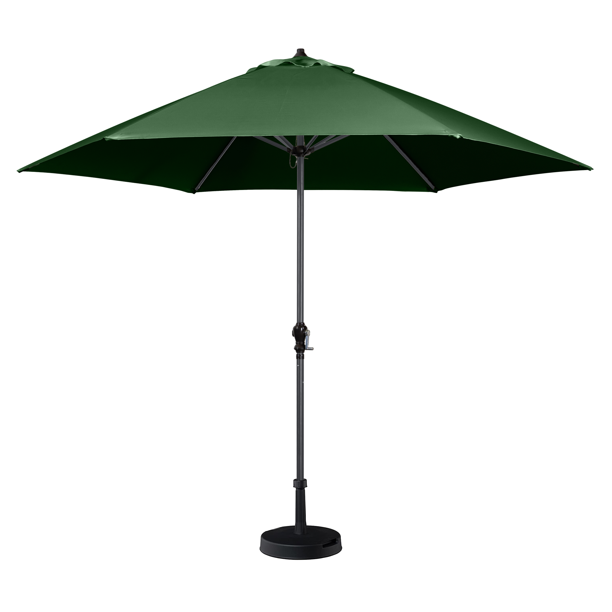 Triton 2.5m Round Aluminium Parasol in Green