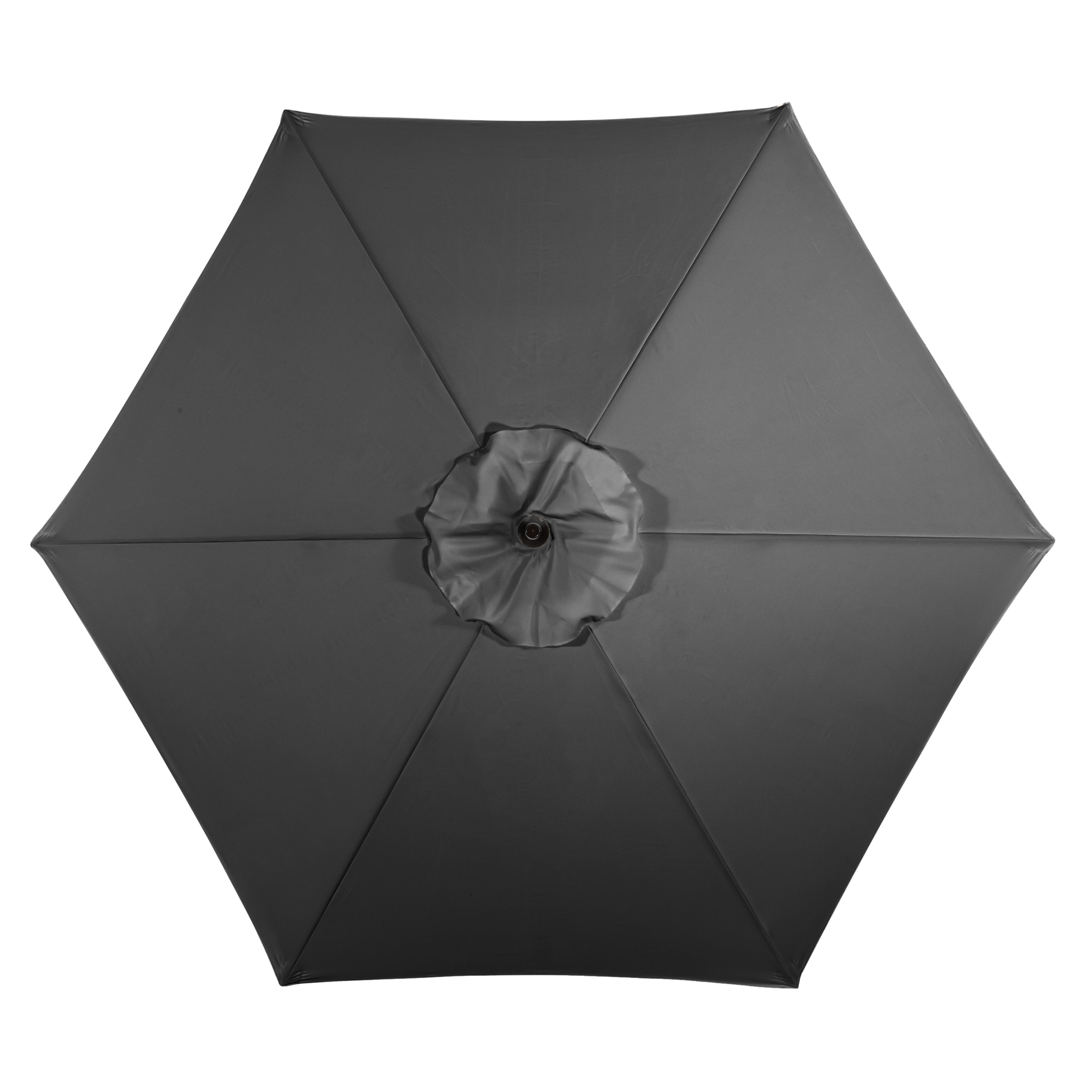 Triton 2.5m Round Aluminium Parasol in Grey