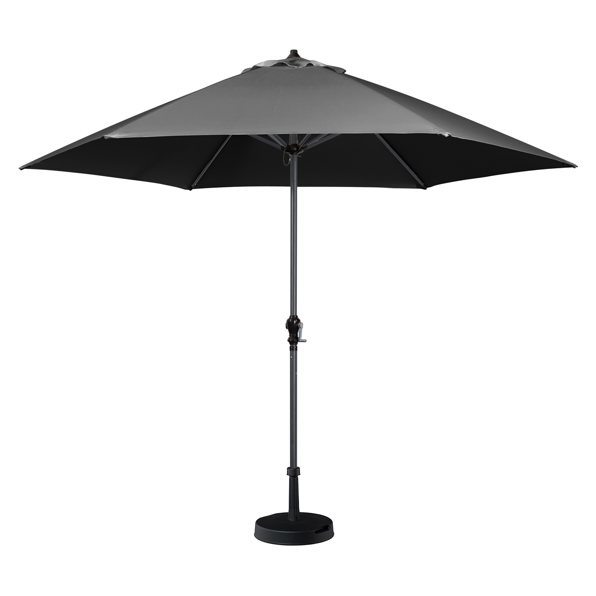 Triton 2.5m Round Aluminium Parasol in Grey