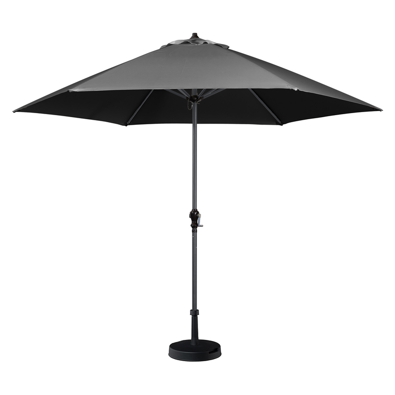 Triton 3m Round Aluminium Parasol in Grey