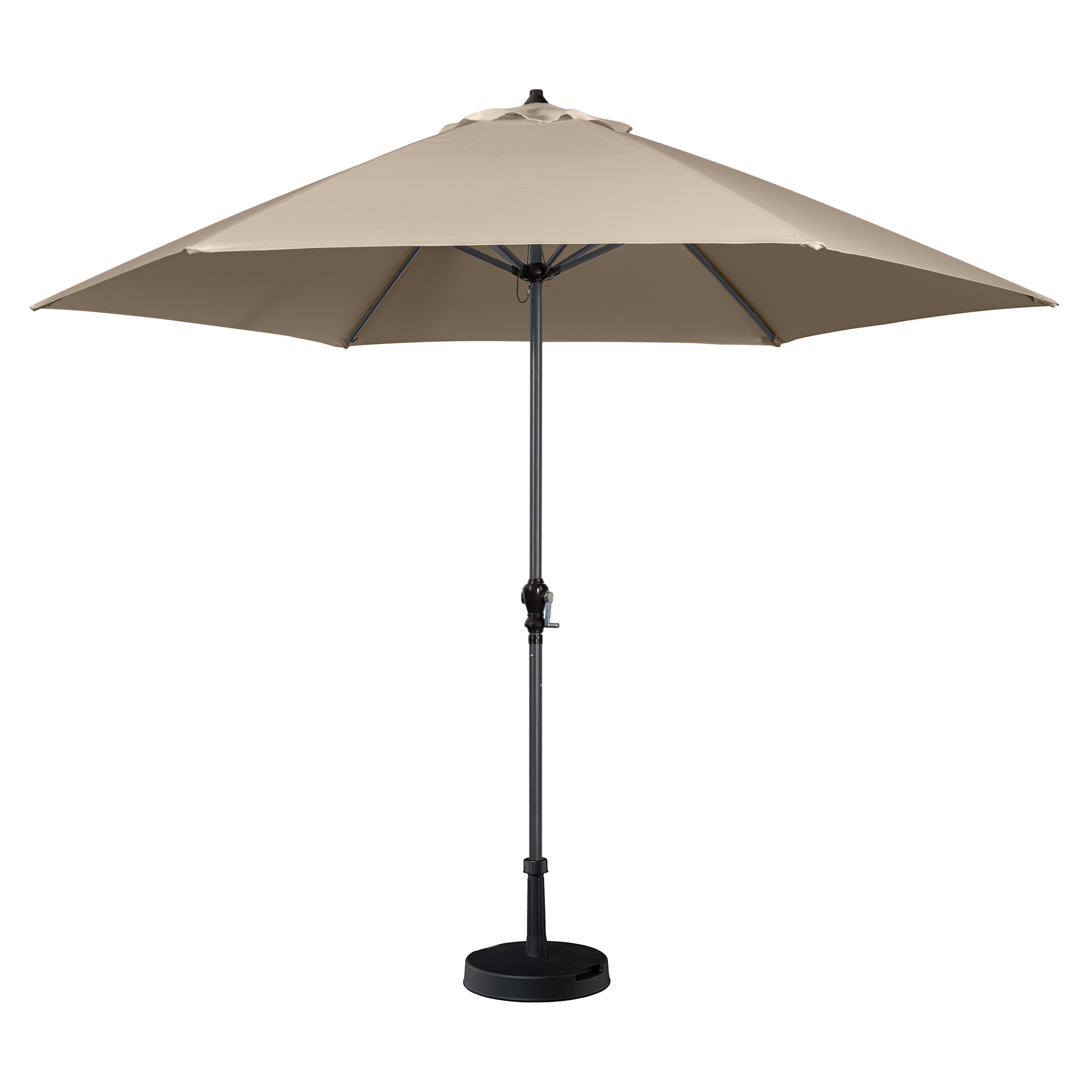 Triton 3m Round Aluminium Parasol in Khaki