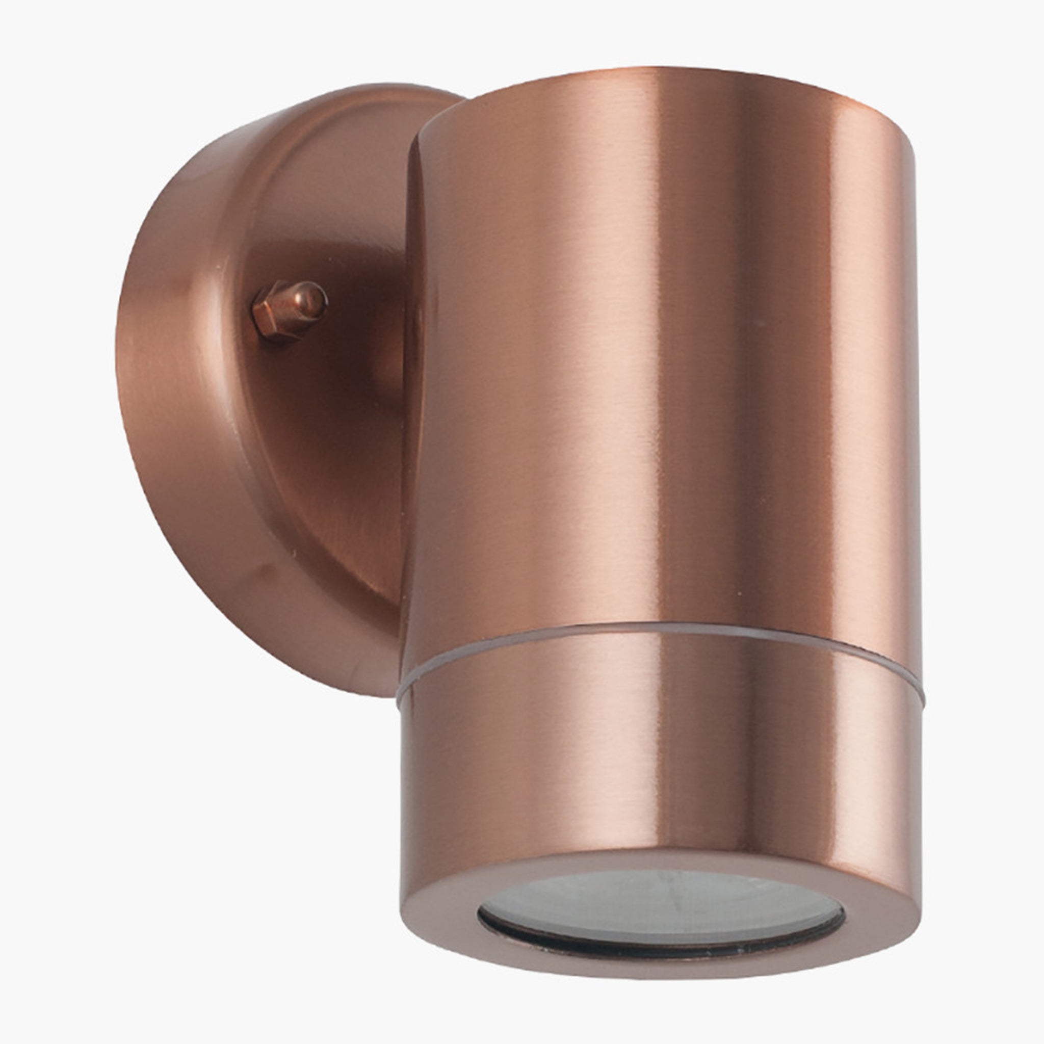 Lantana Metal Fixed Spot Wall Light in Copper