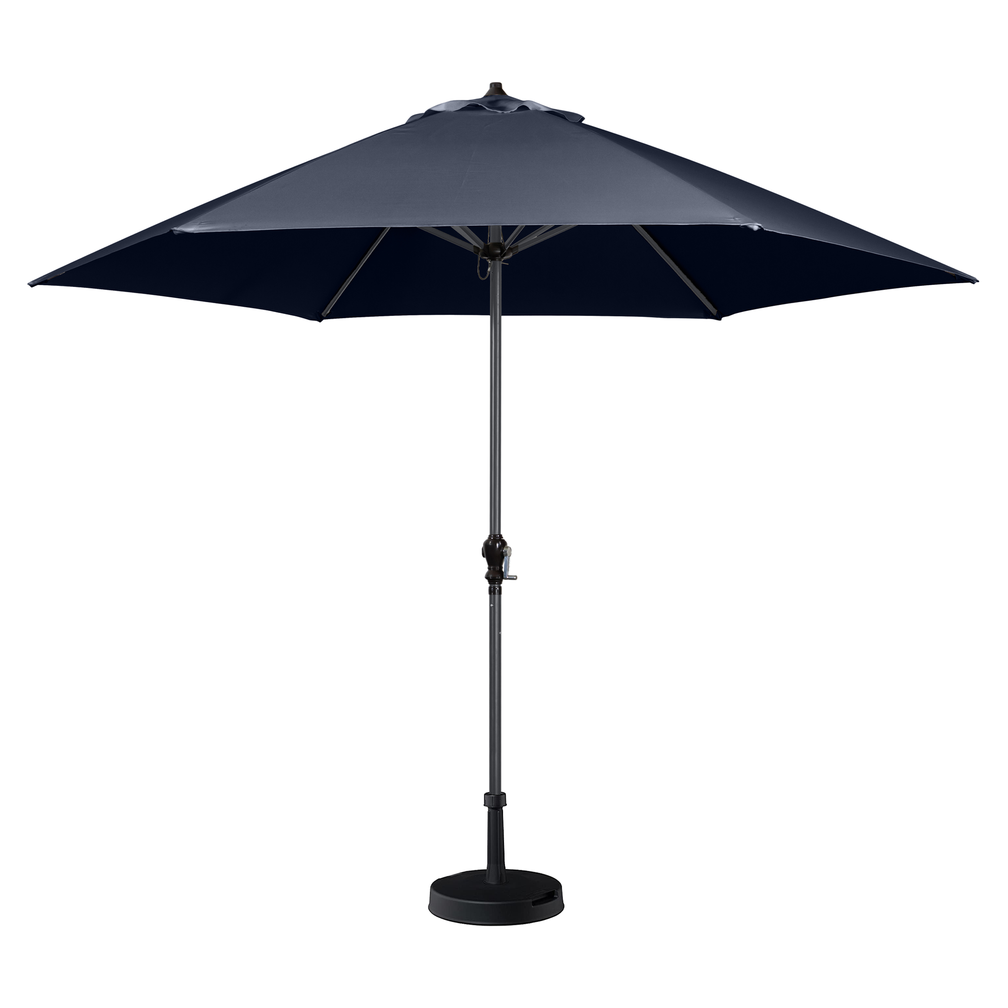 Triton 2.5m Round Aluminium Parasol in Navy