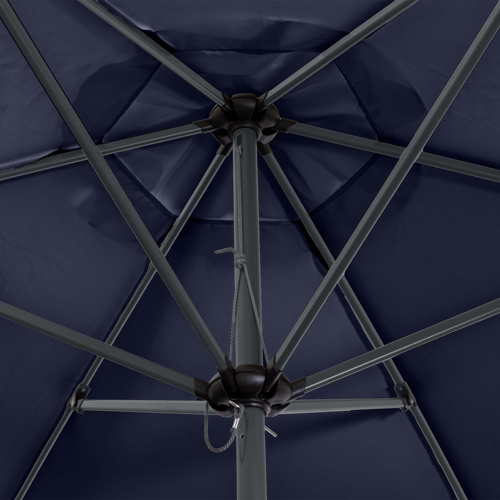 Triton 3m Round Aluminium Parasol in Navy