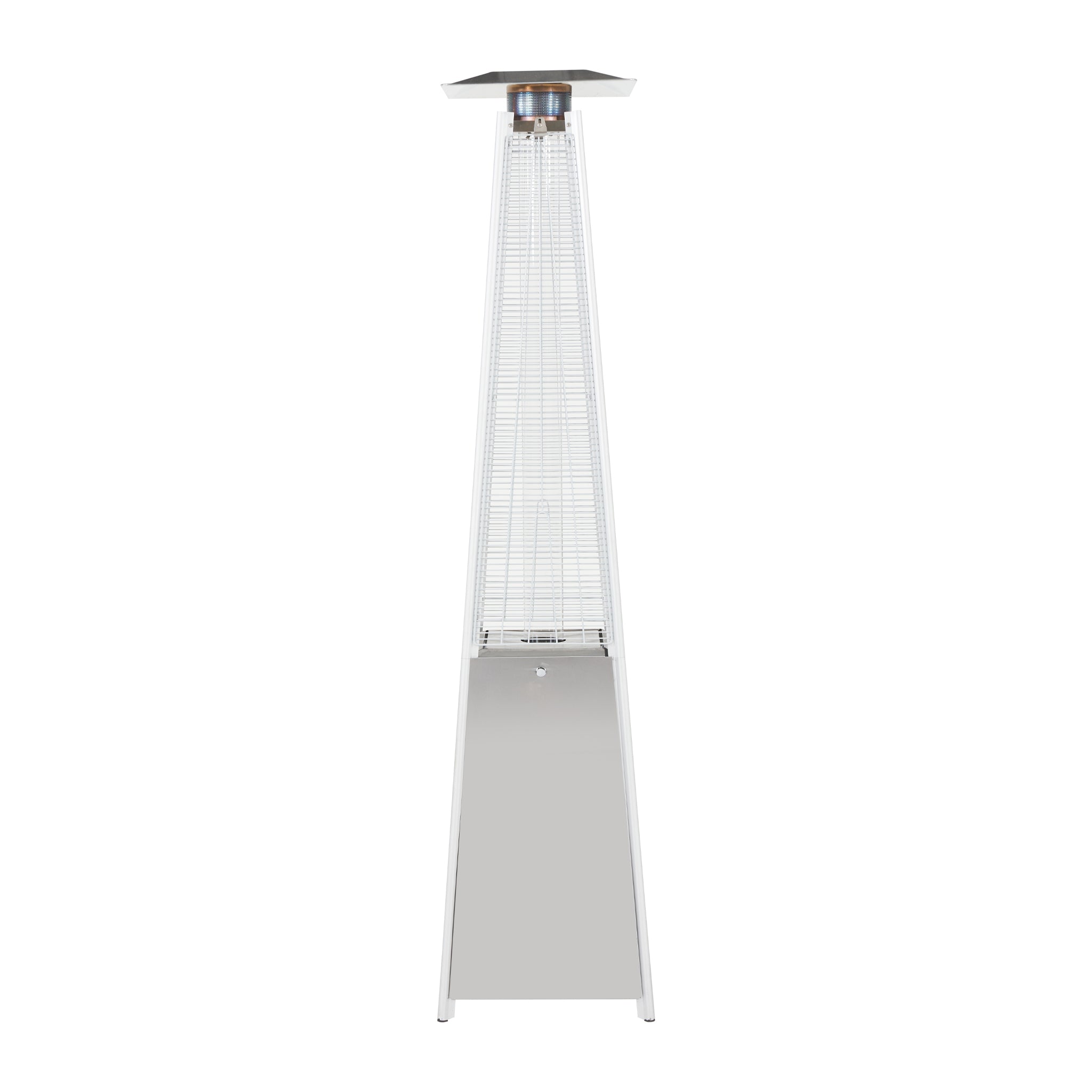 Quadrilateral Patio Heater in Stainless Steel