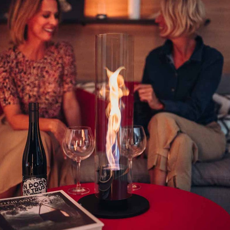 Höfats SPIN 120 Table-Top Fire in Black