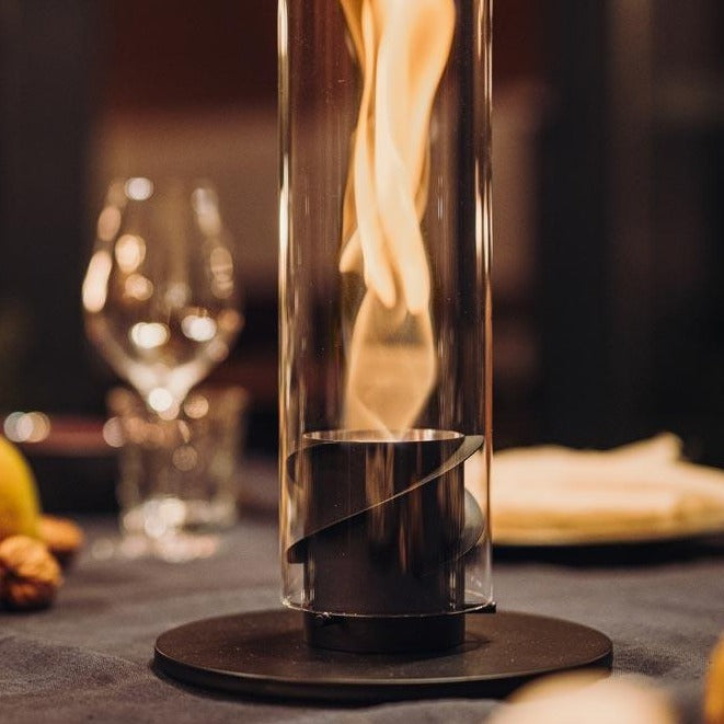 Höfats SPIN 90 Table Top Fire in Black