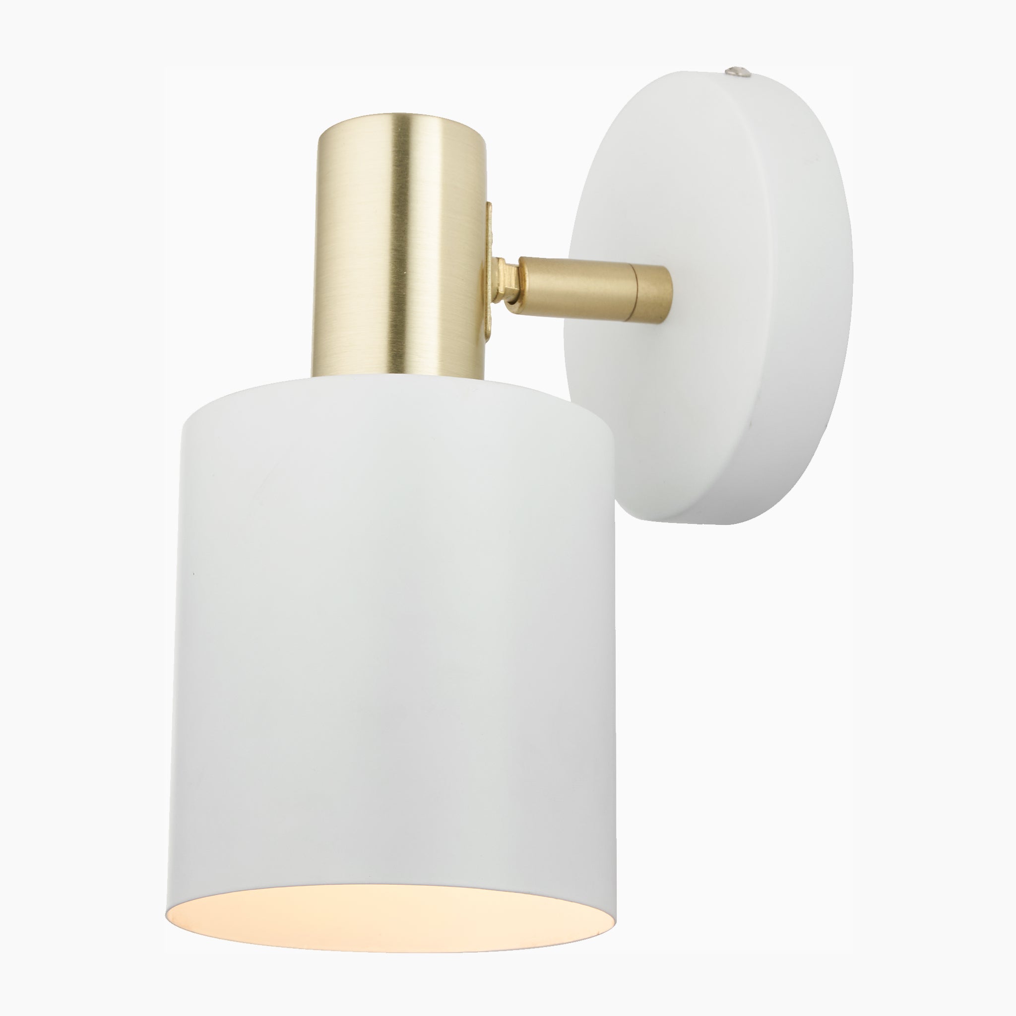 Biba White and Gold Retro Wall Light