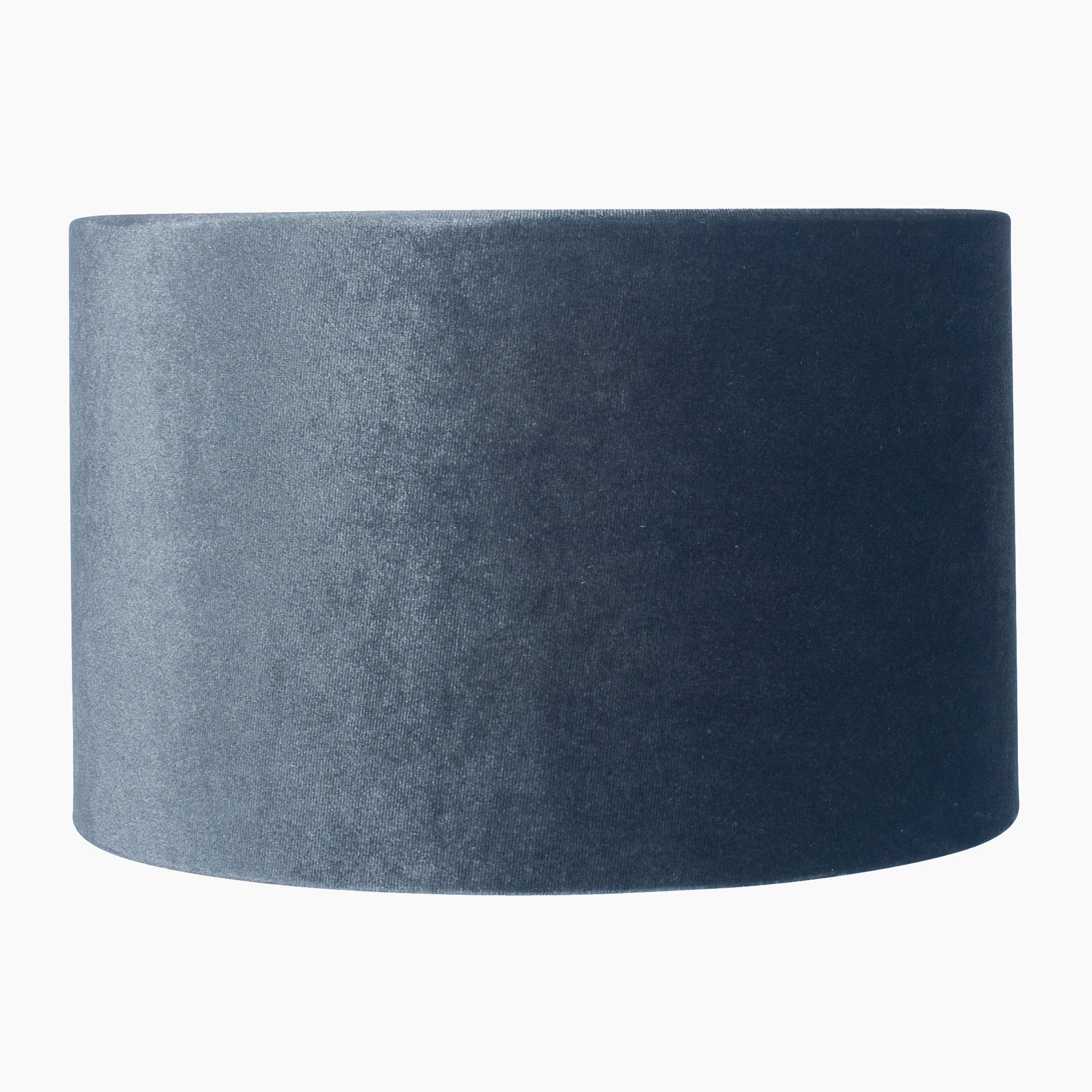 Bow 40cm Slate Velvet Cylinder Shade