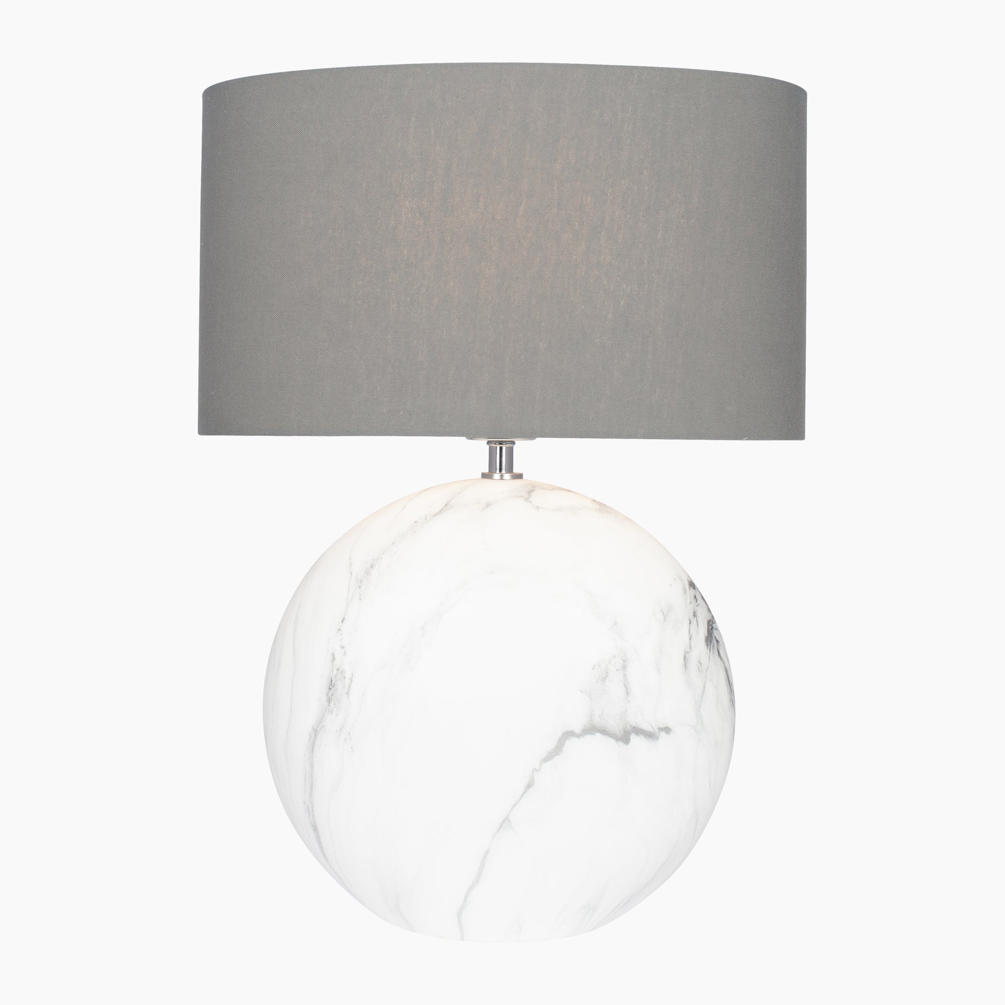 Crestola Large Marble Effect Ceramic Table Lamp