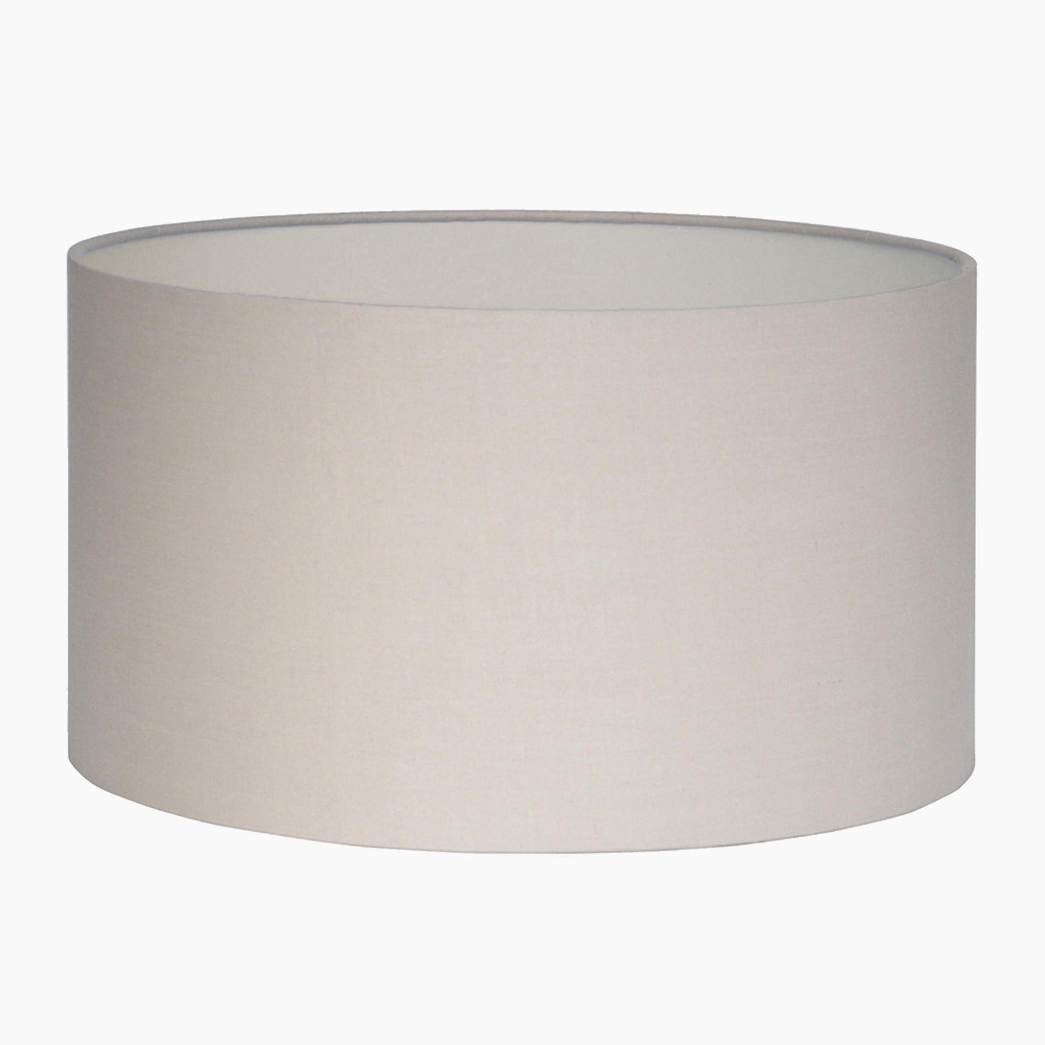 Harry 25cm Taupe Poly Cotton Cylinder Drum Shade
