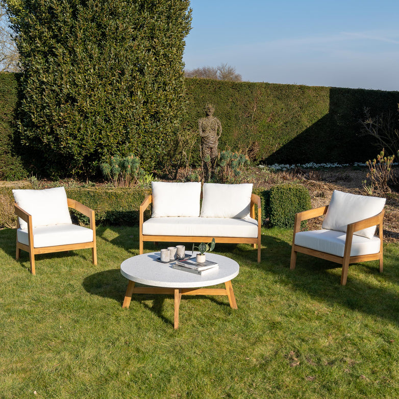 Yosemite 2 Seat Sofa Set In Glacier