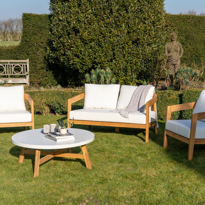 Yosemite 2 Seat Sofa Set In Glacier